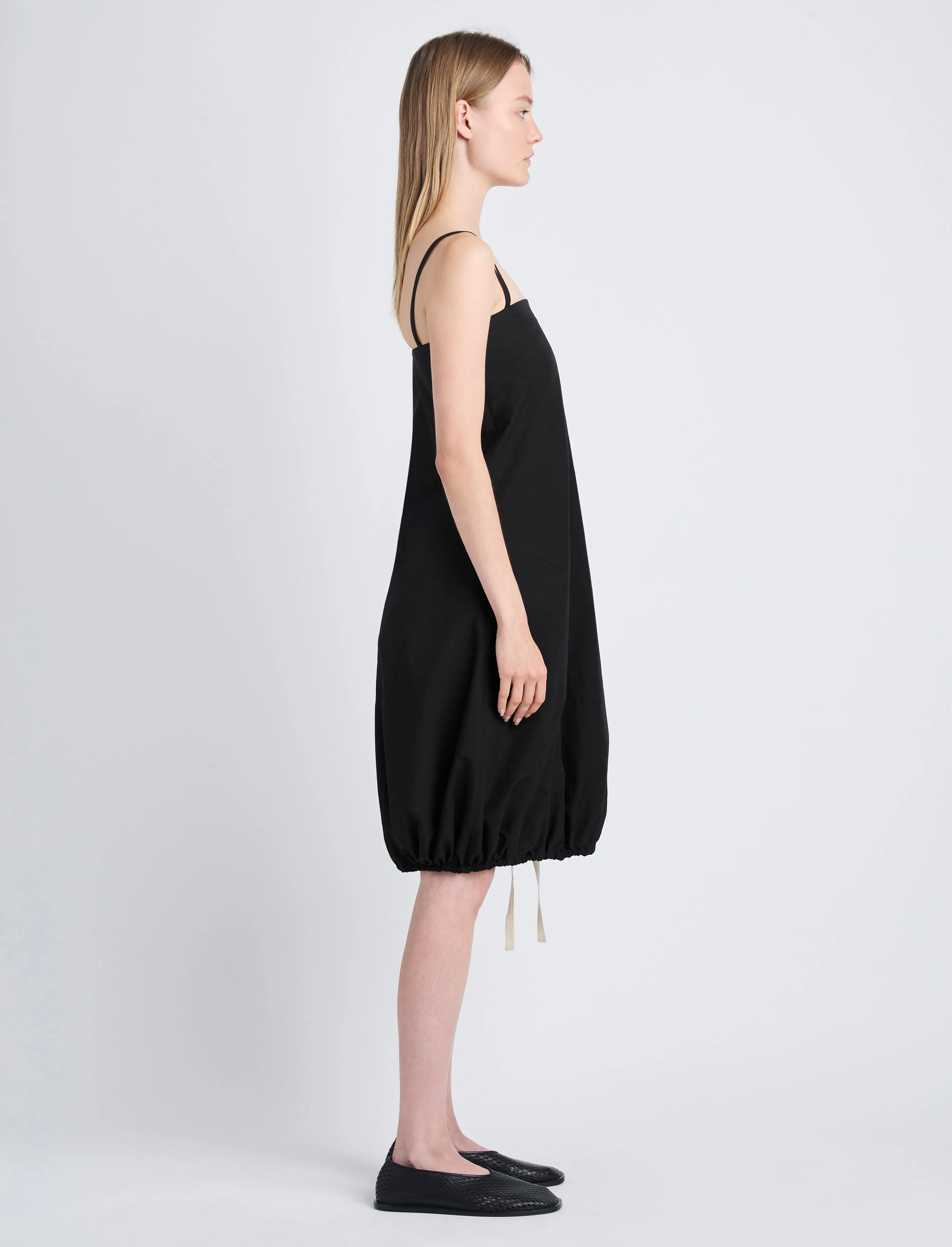 Jaqueline Dress in Lightweight Crinkle Poplin sold by Proenza Schouler product image thumbnail 3