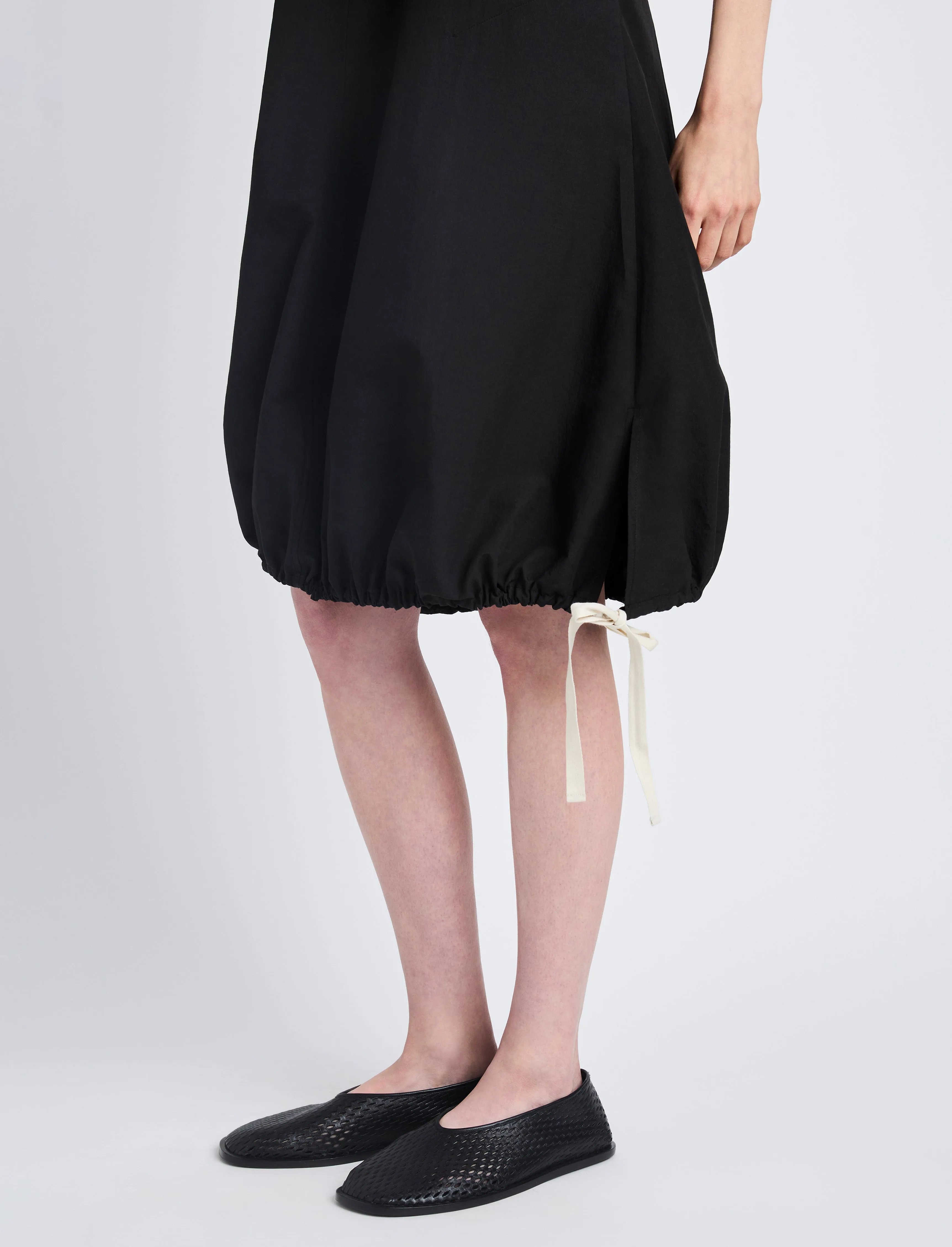 Jaqueline Dress in Lightweight Crinkle Poplin sold by Proenza Schouler product image thumbnail 5