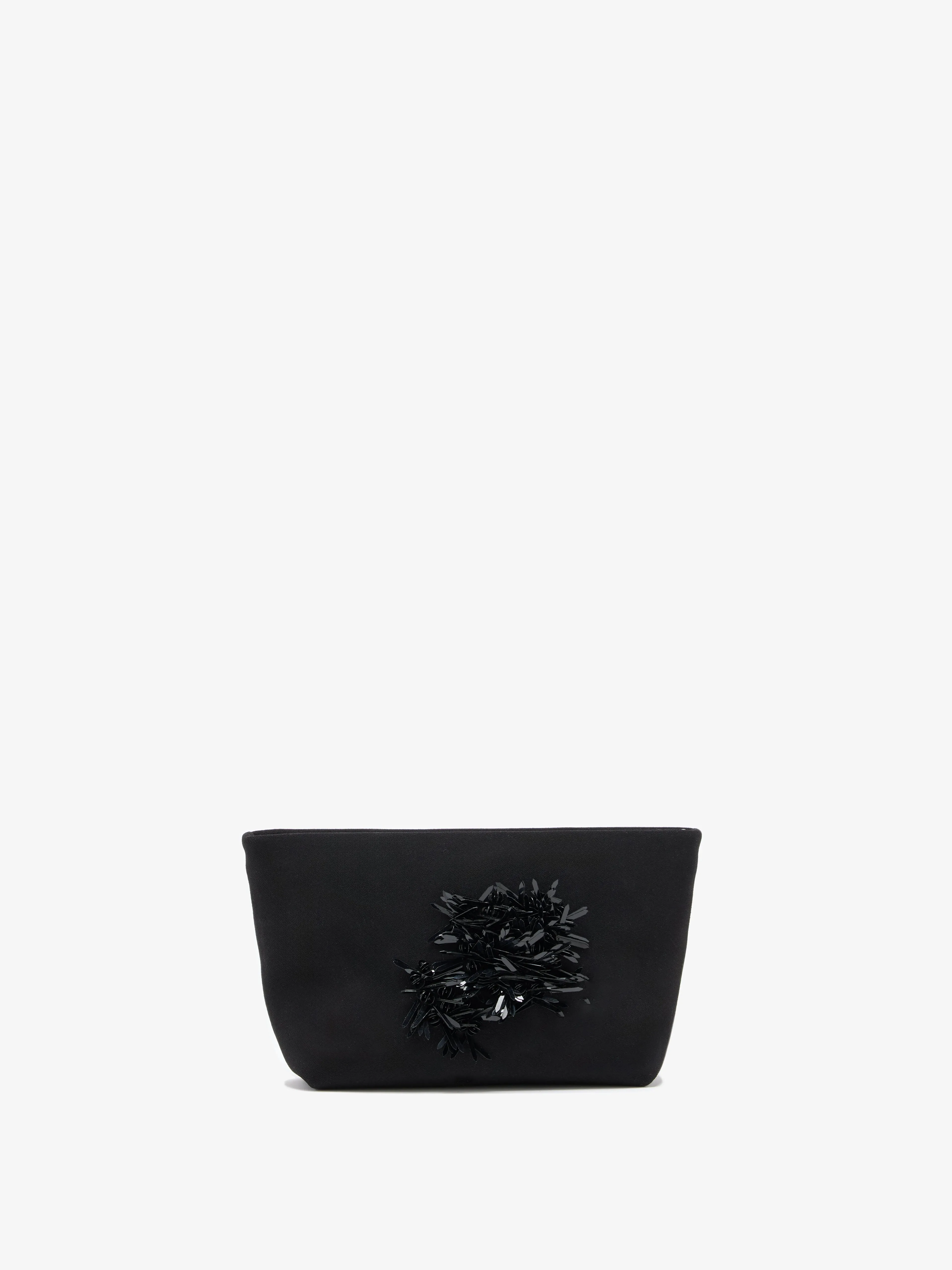 Bond Clutch in Embroidered Compact Crepe sold by Proenza Schouler product image thumbnail 3