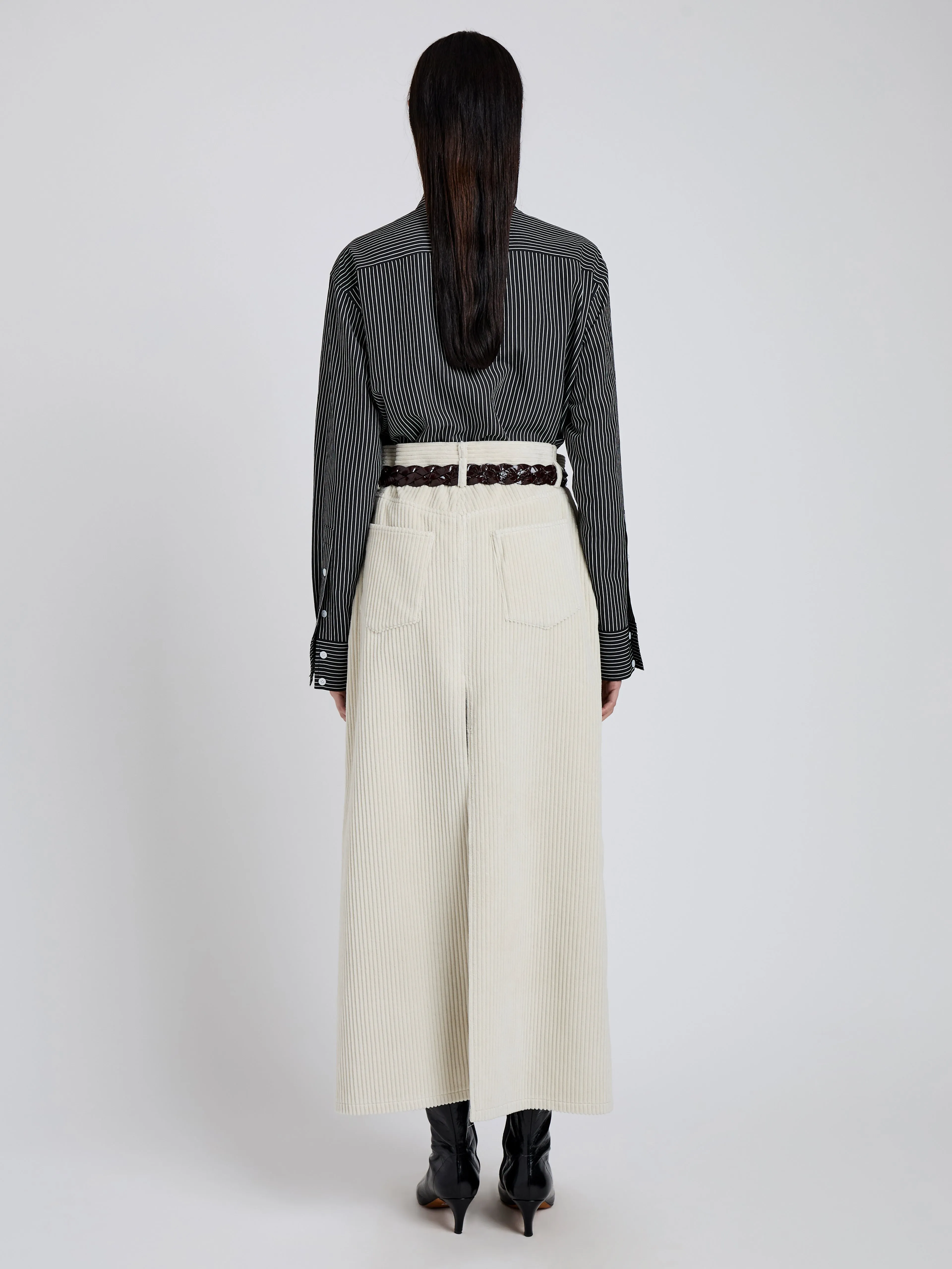 Calder Skirt In Corduroy sold by Proenza Schouler product image thumbnail 4