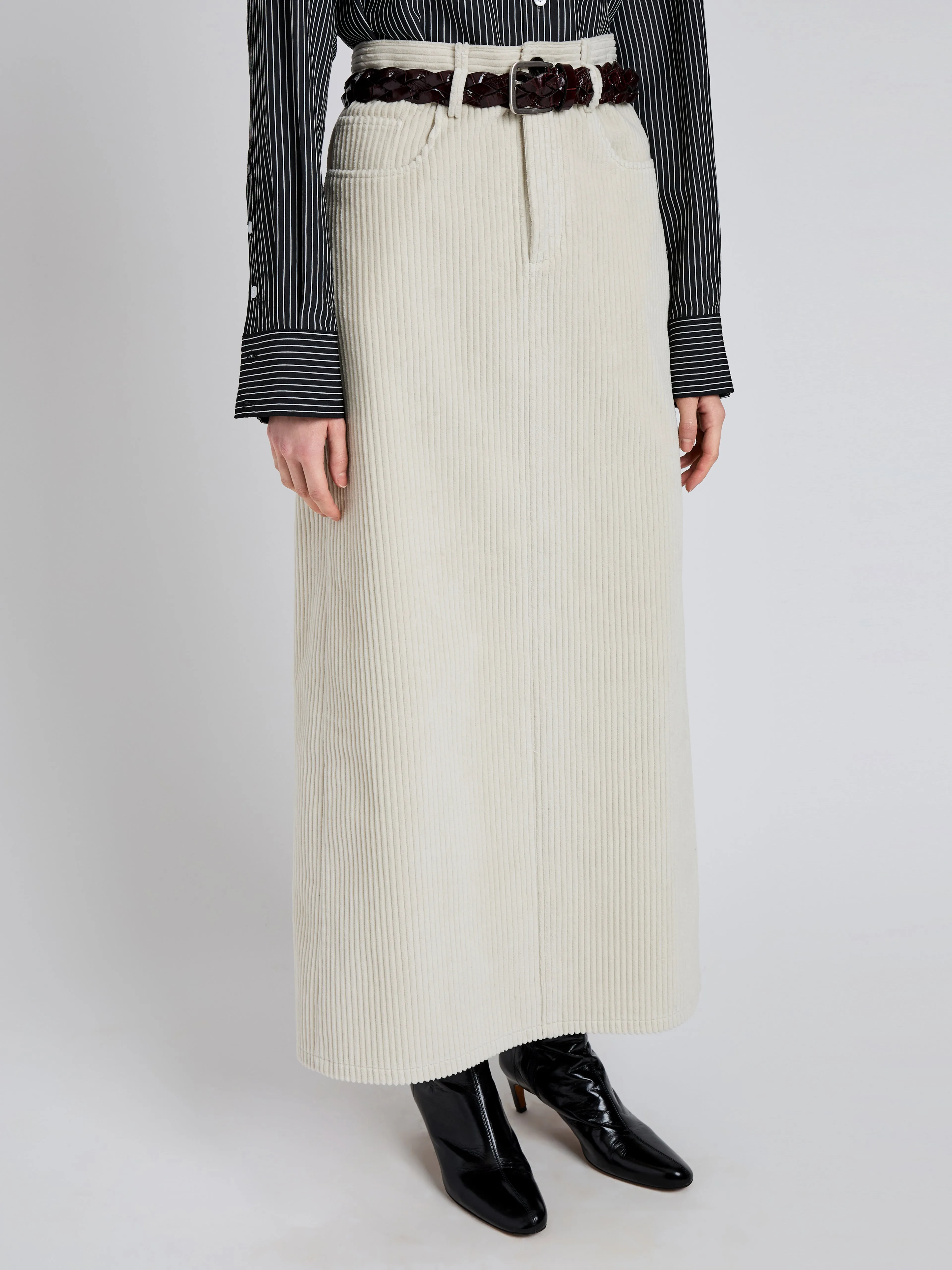 Calder Skirt In Corduroy sold by Proenza Schouler product image thumbnail 5