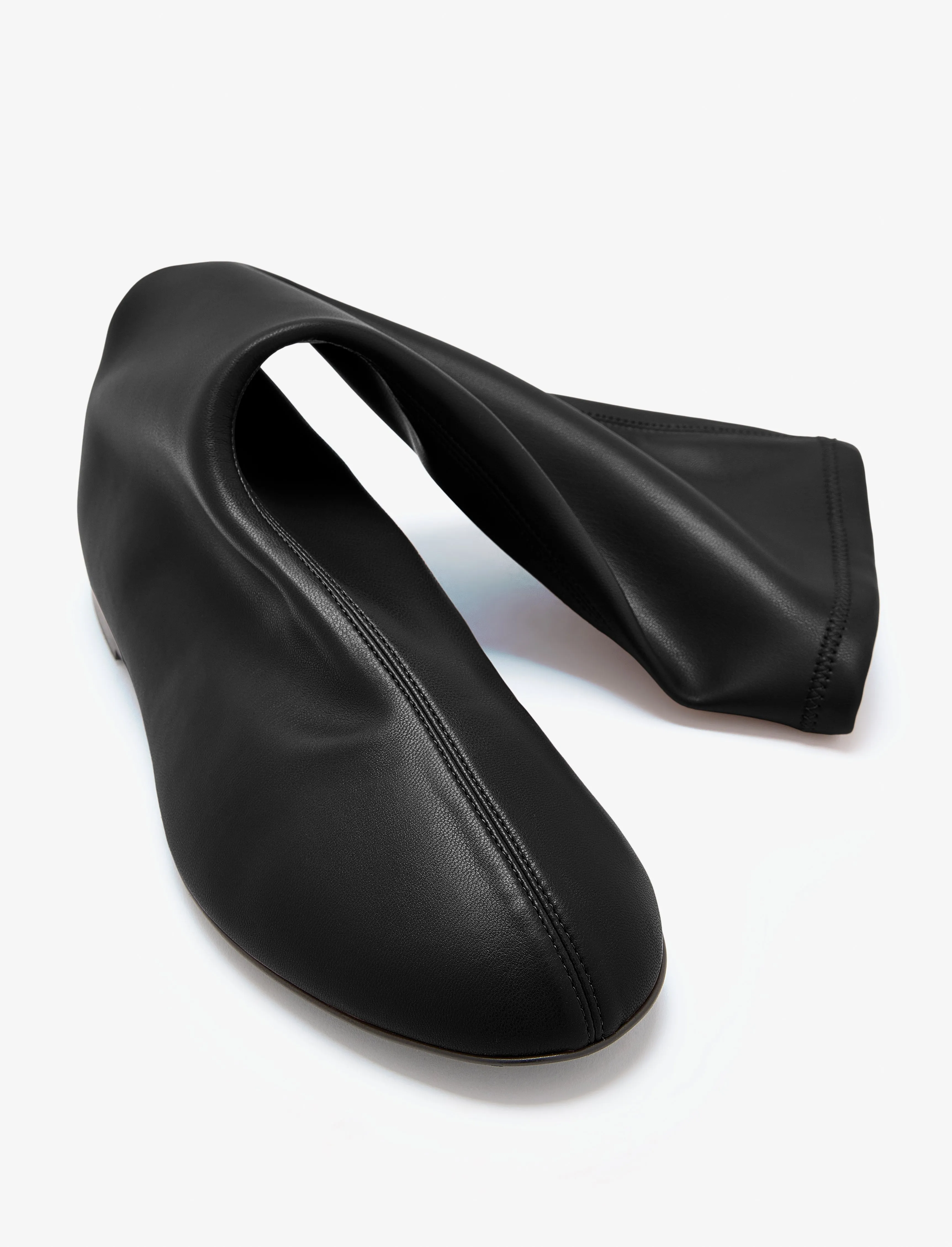 Tee Sock Boots in Faux Leather sold by Proenza Schouler product image thumbnail 4