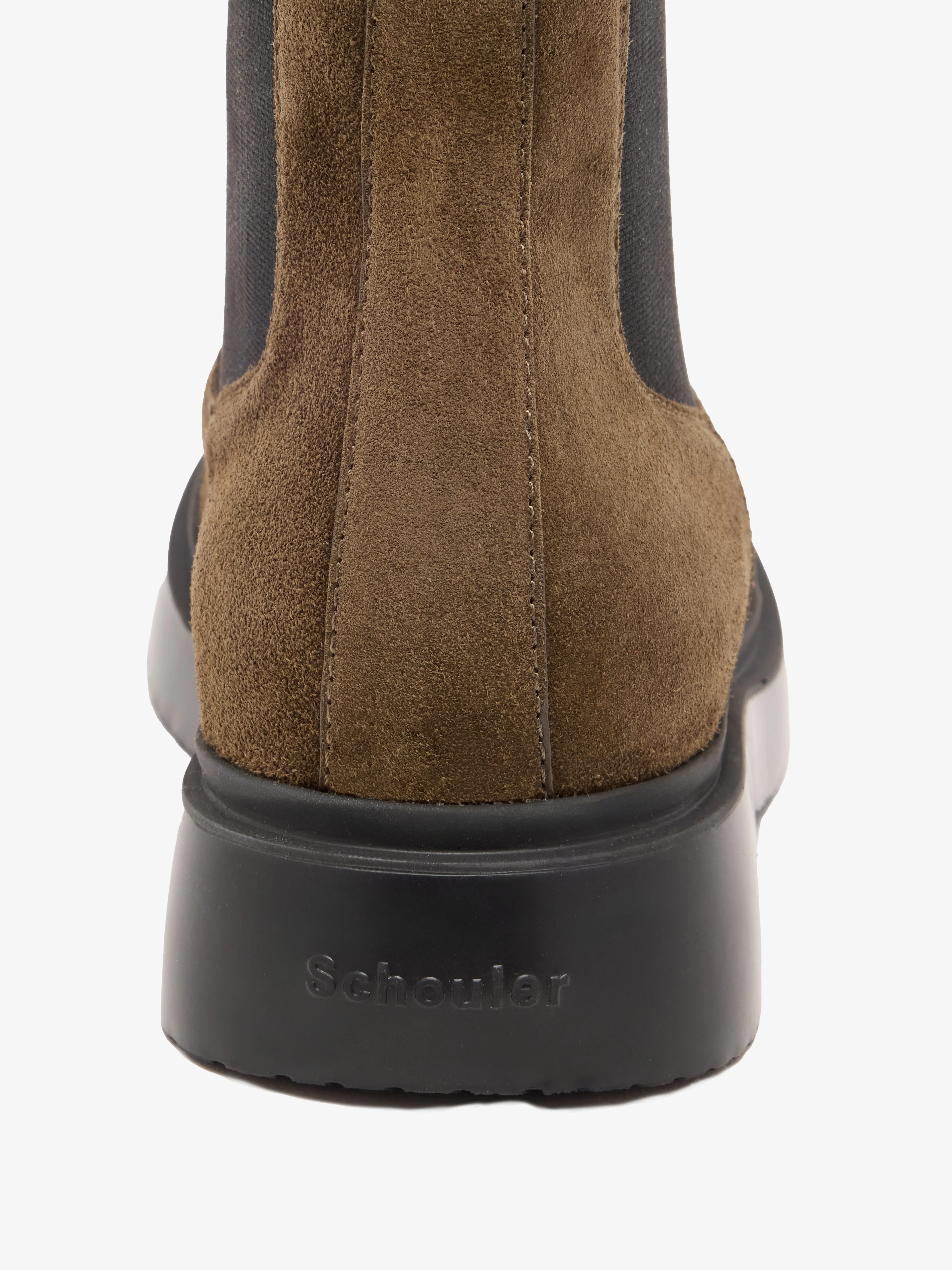 Bank Chelsea Boots in Calf Suede sold by Proenza Schouler product image thumbnail 3