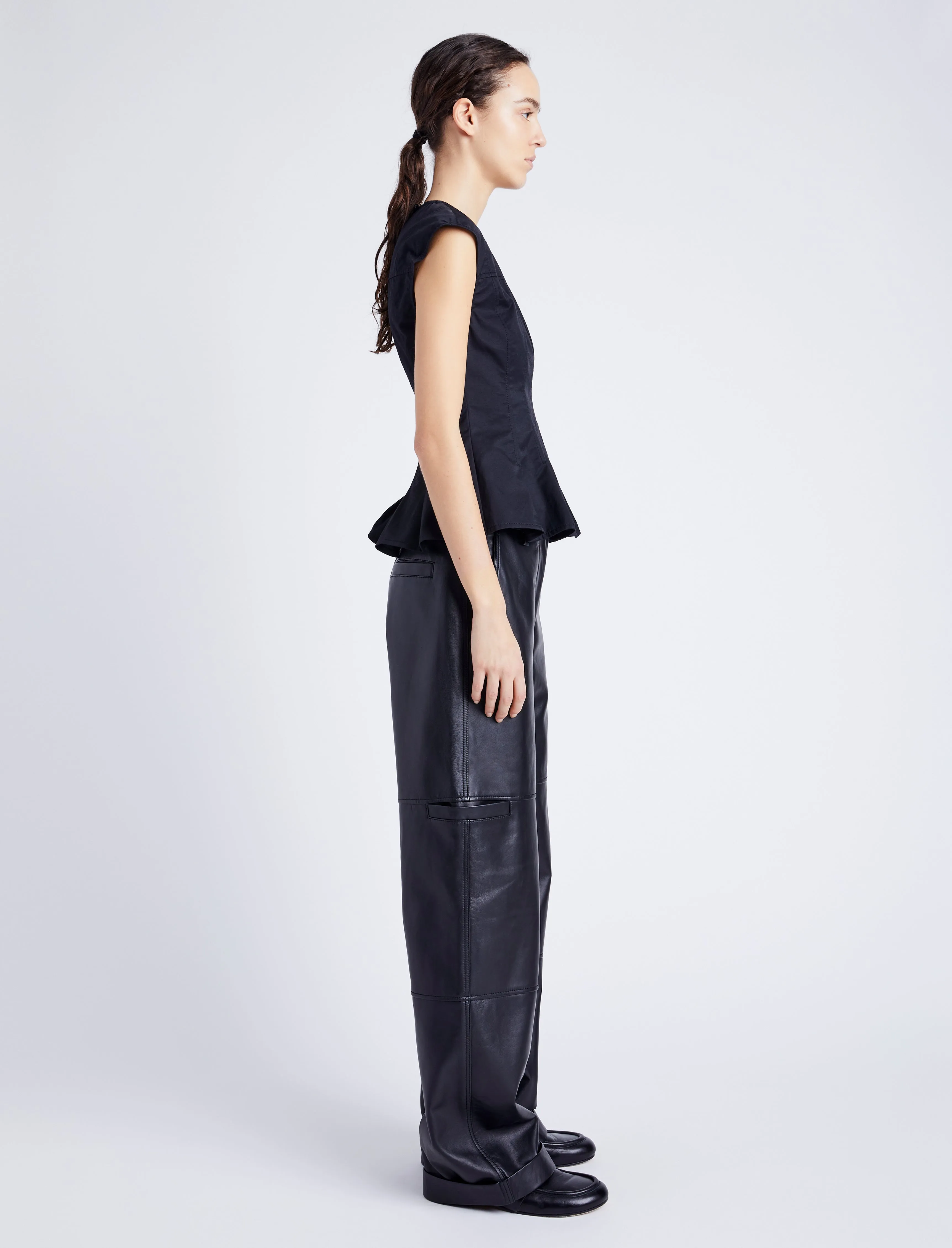 Felix Top in Tech Cotton sold by Proenza Schouler product image thumbnail 4
