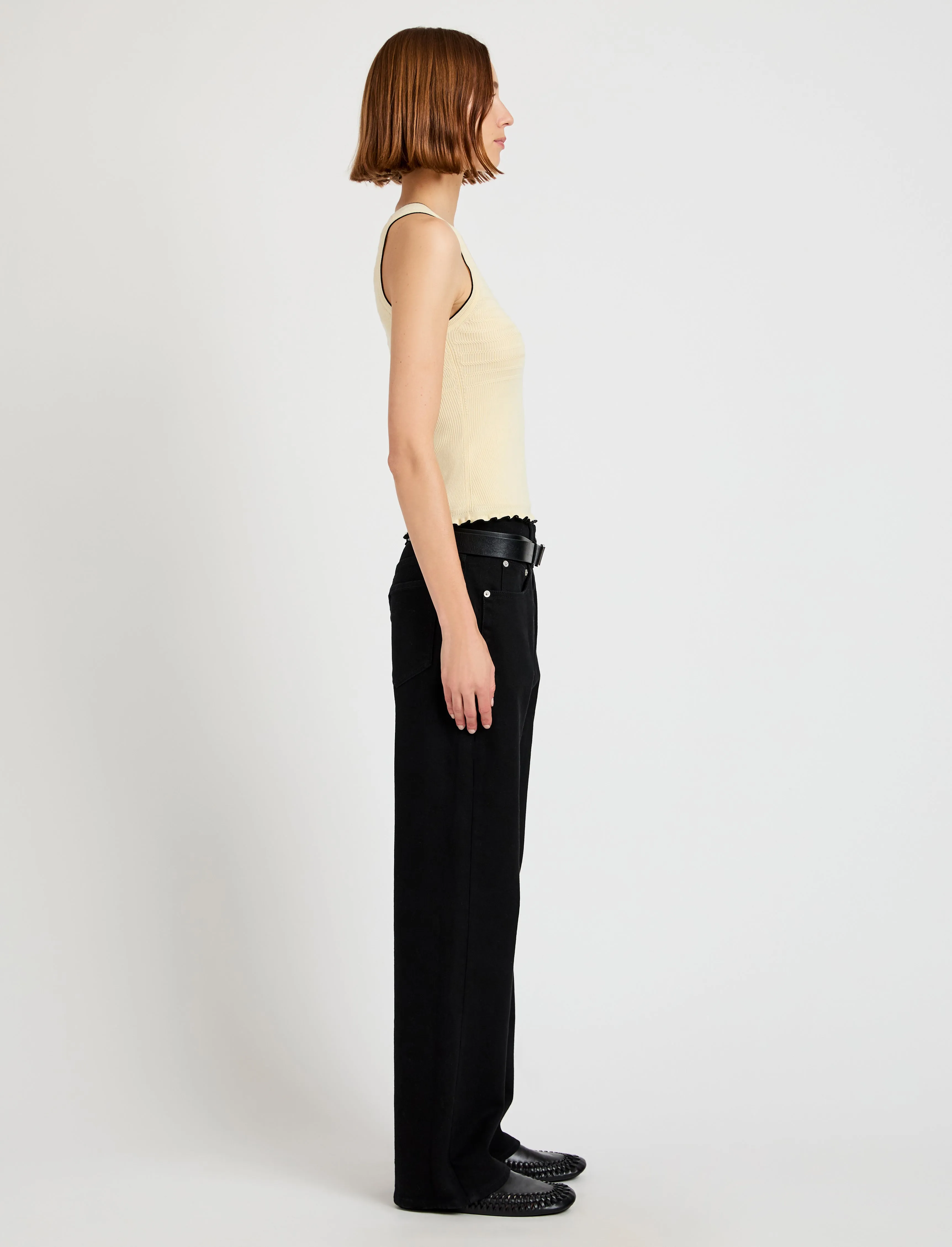 Eloise Knit Top in Lightweight Cotton sold by Proenza Schouler product image thumbnail 4