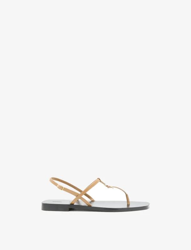 Monogram T Strap Sandals sold by Proenza Schouler