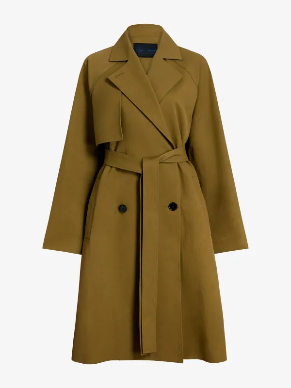 Adelaide Coat in Cotton Viscose Trench made by Proenza Schouler