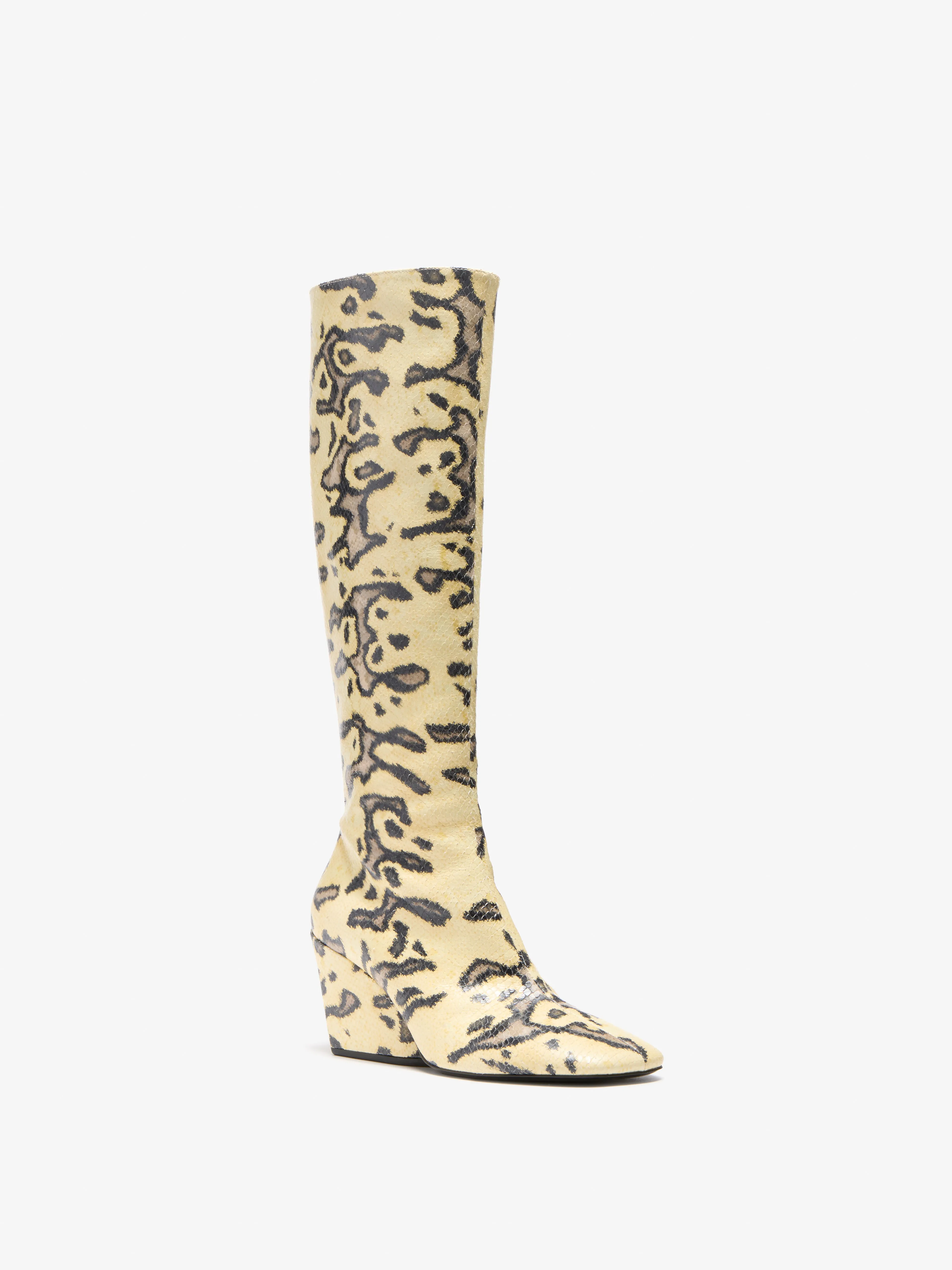 Slant Boots in Embossed Python sold by Proenza Schouler product image thumbnail 2