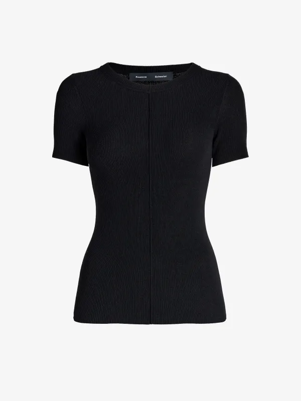 Sky Top in Matte Viscose Rib made by Proenza Schouler