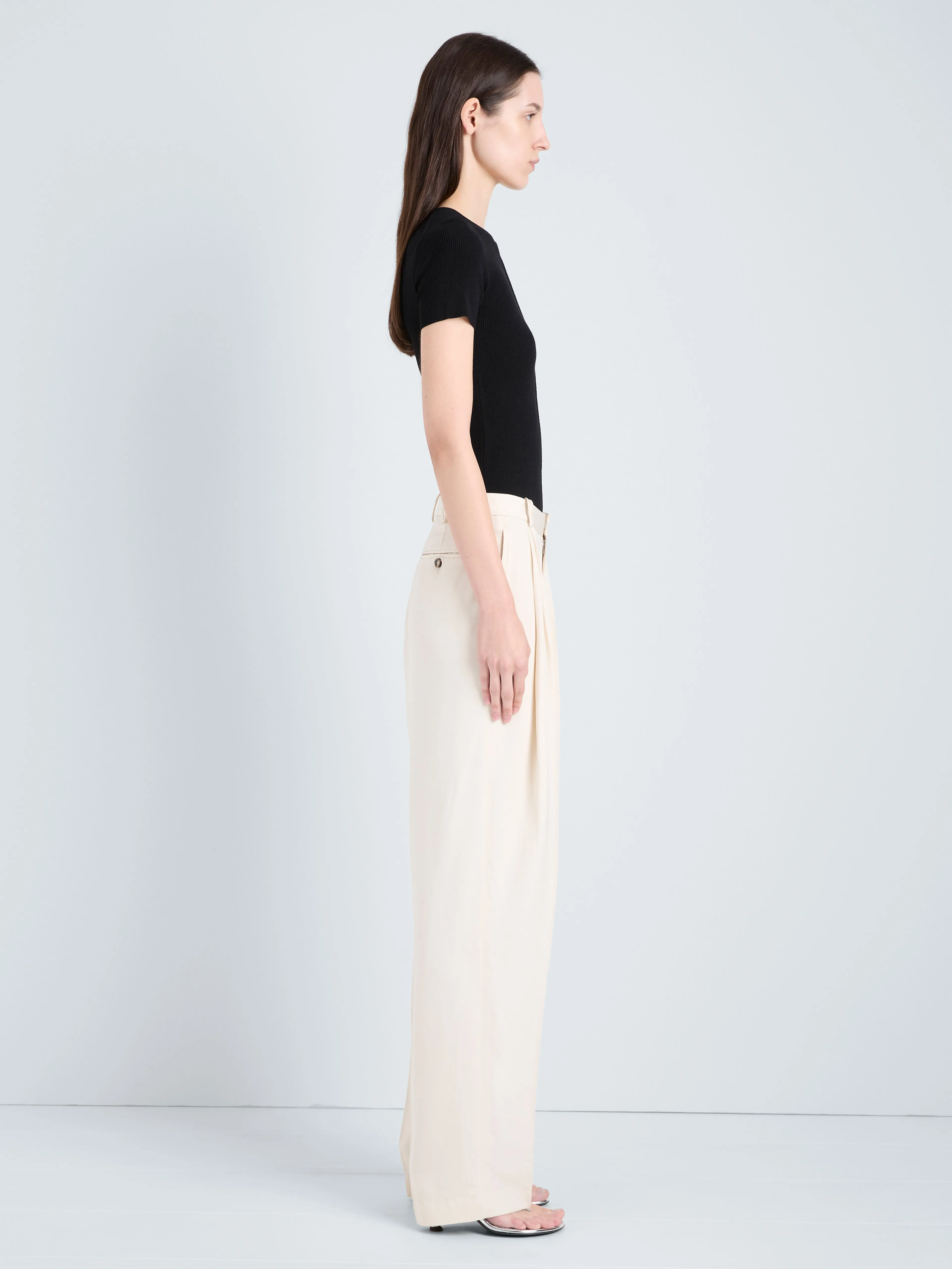 Sky Top in Matte Viscose Rib sold by Proenza Schouler product image thumbnail 4