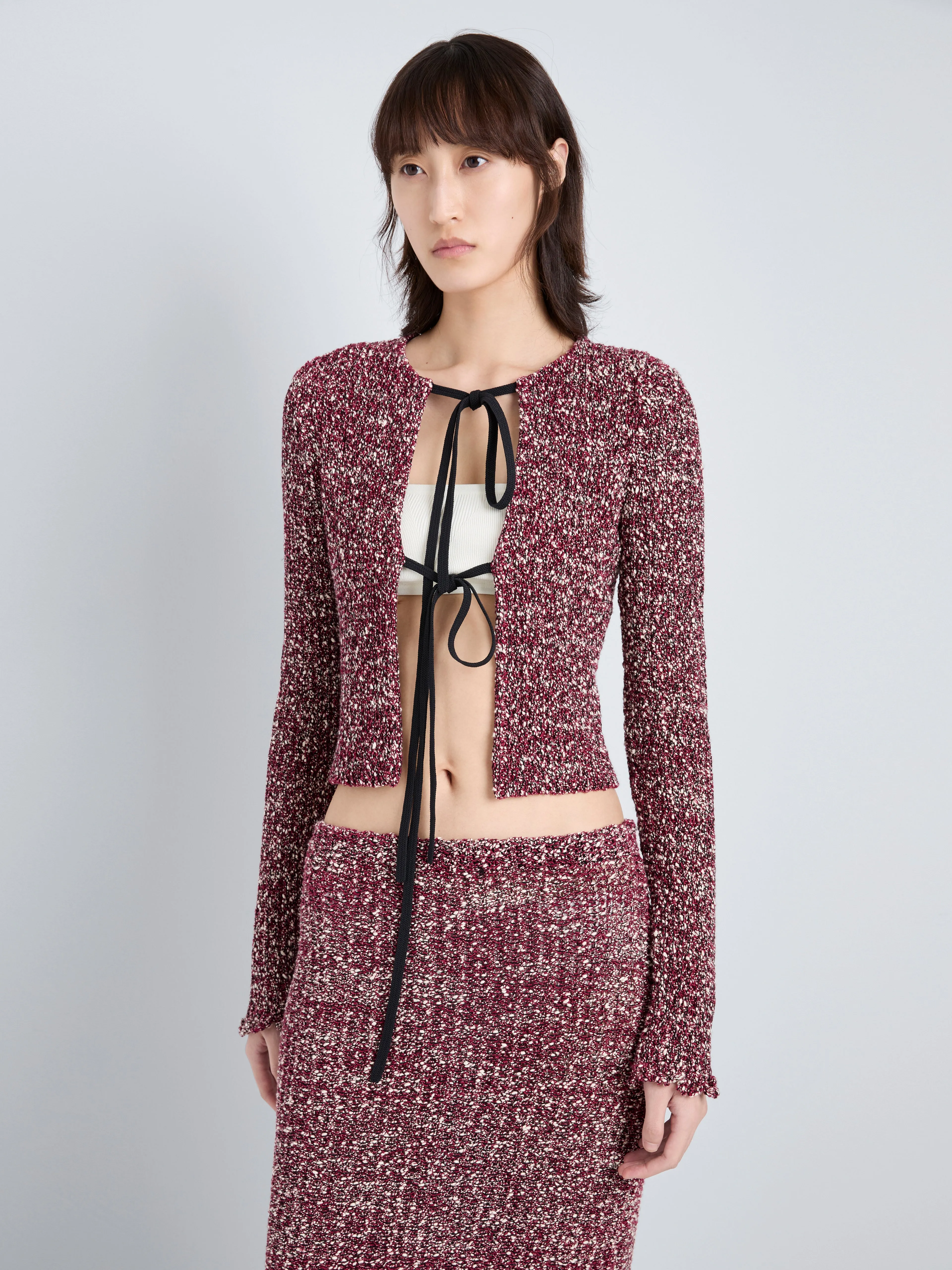 Colette Top in Popcorn Slub sold by Proenza Schouler product image thumbnail 2