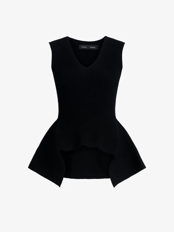 Eugenie Top in Rib Knit made by Proenza Schouler