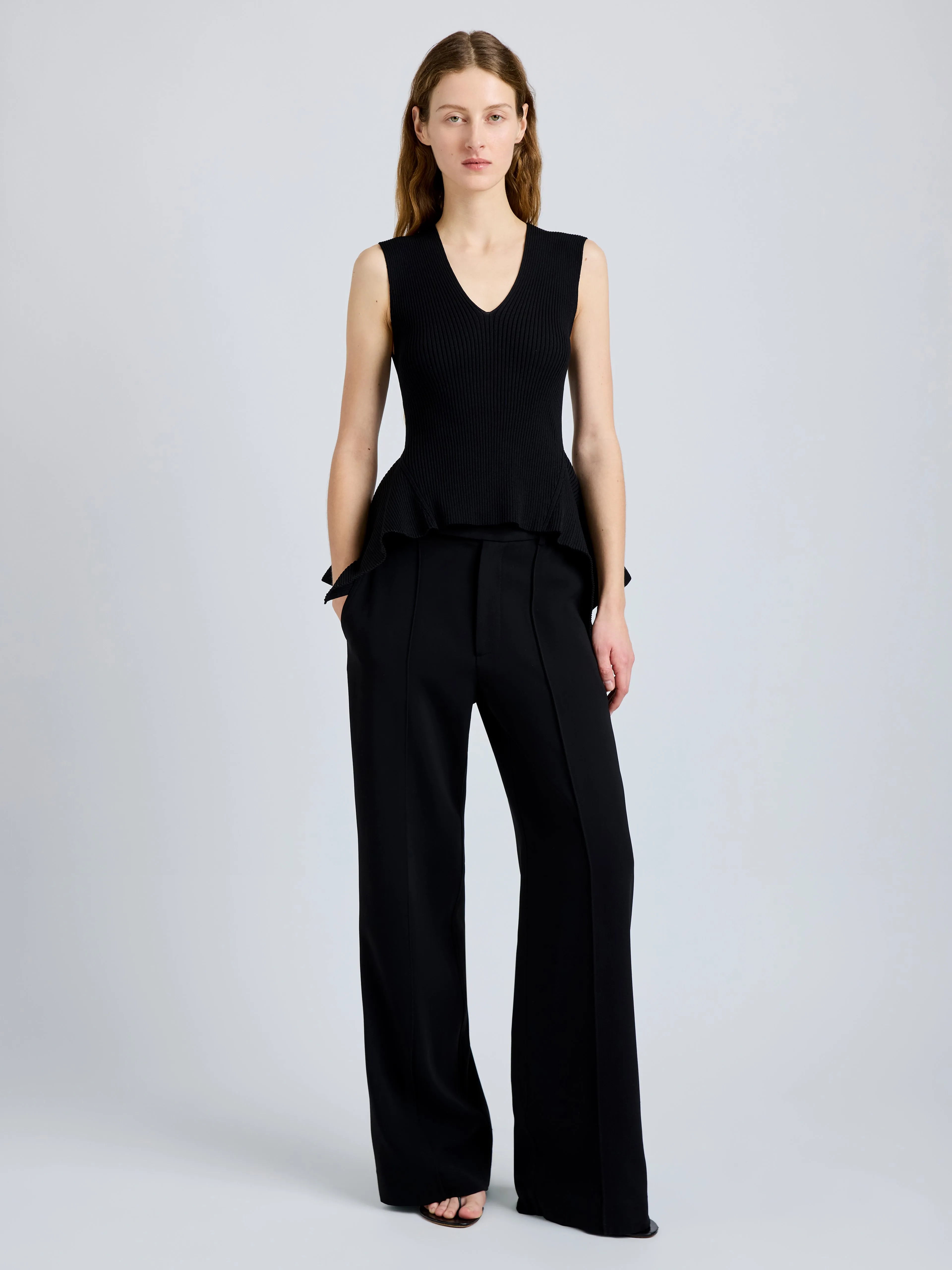 Eugenie Top in Rib Knit sold by Proenza Schouler product image thumbnail 3