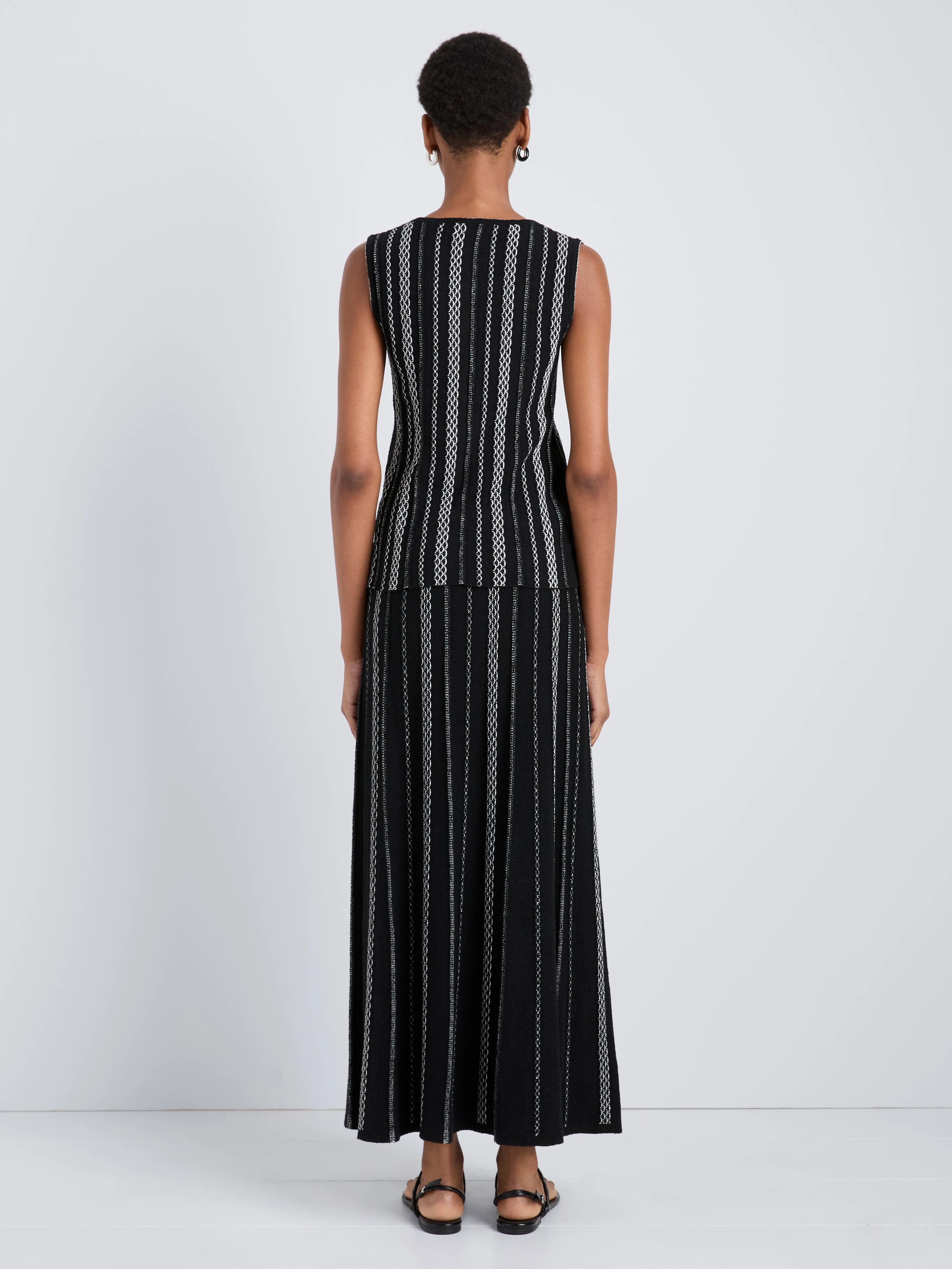 Alyna Vest in Textured Knit sold by Proenza Schouler product image thumbnail 4