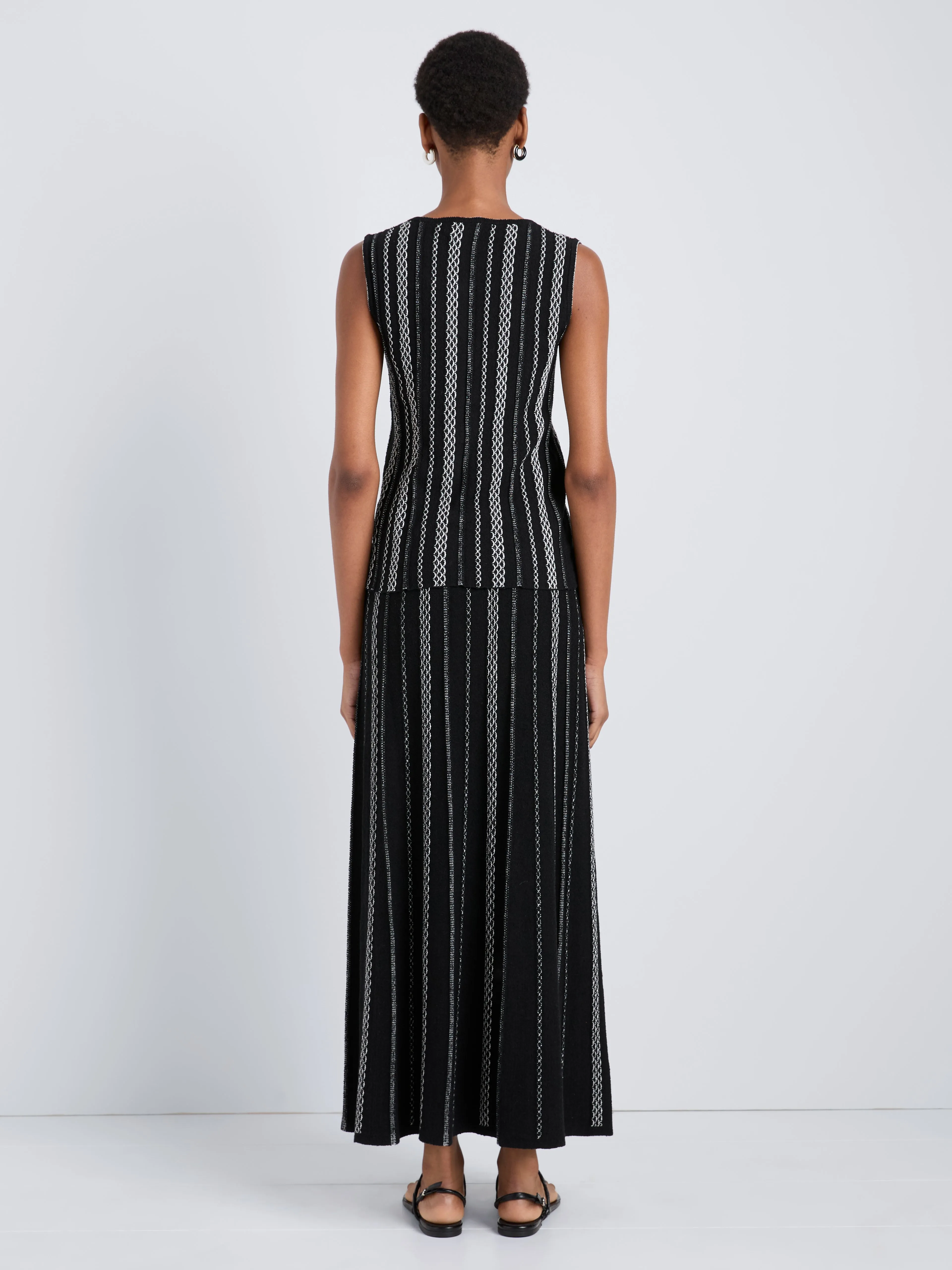 Morena Skirt in Textured Knit sold by Proenza Schouler product image thumbnail 4