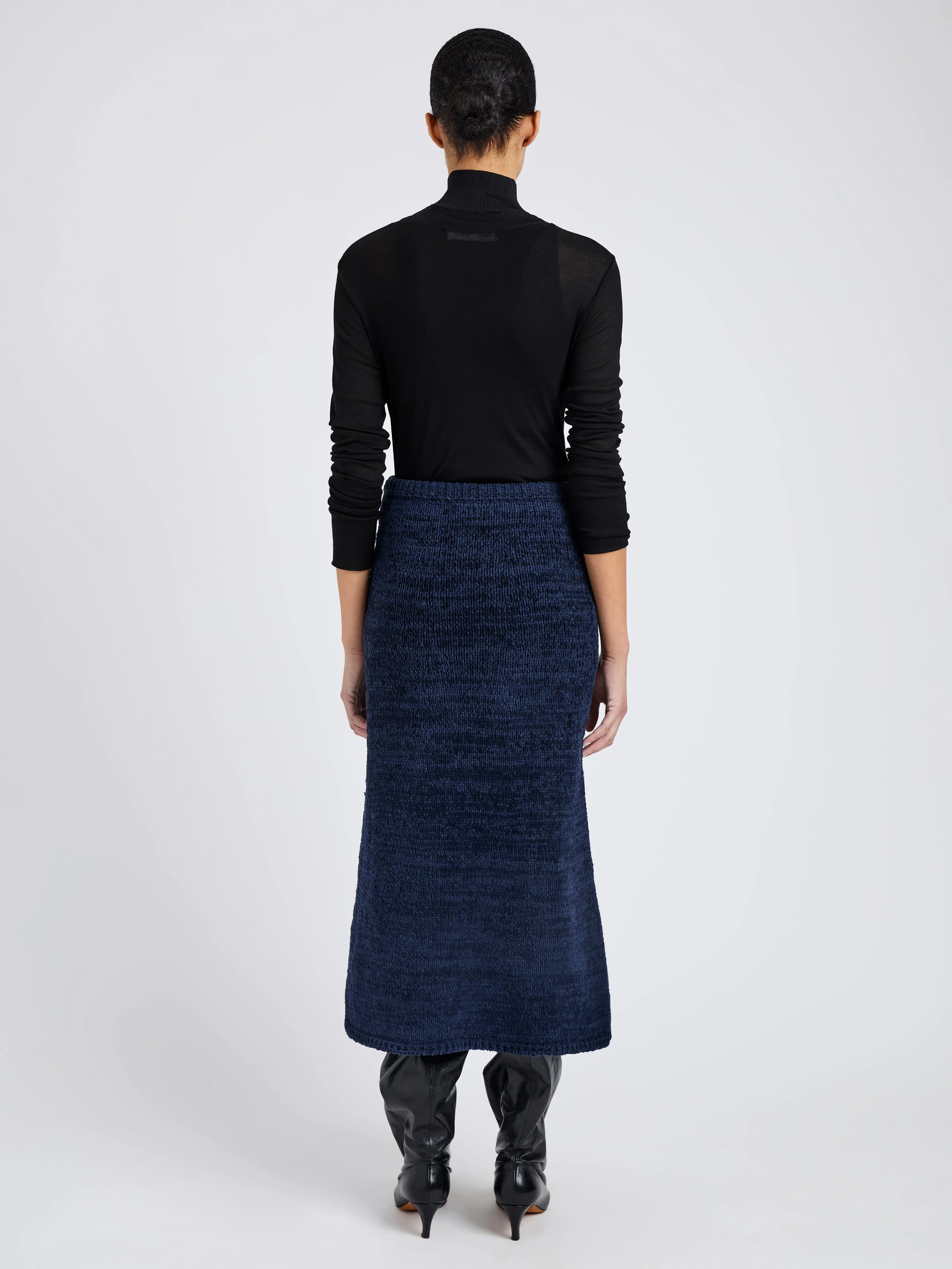 Kerry Skirt in Marled Cotton sold by Proenza Schouler product image thumbnail 4