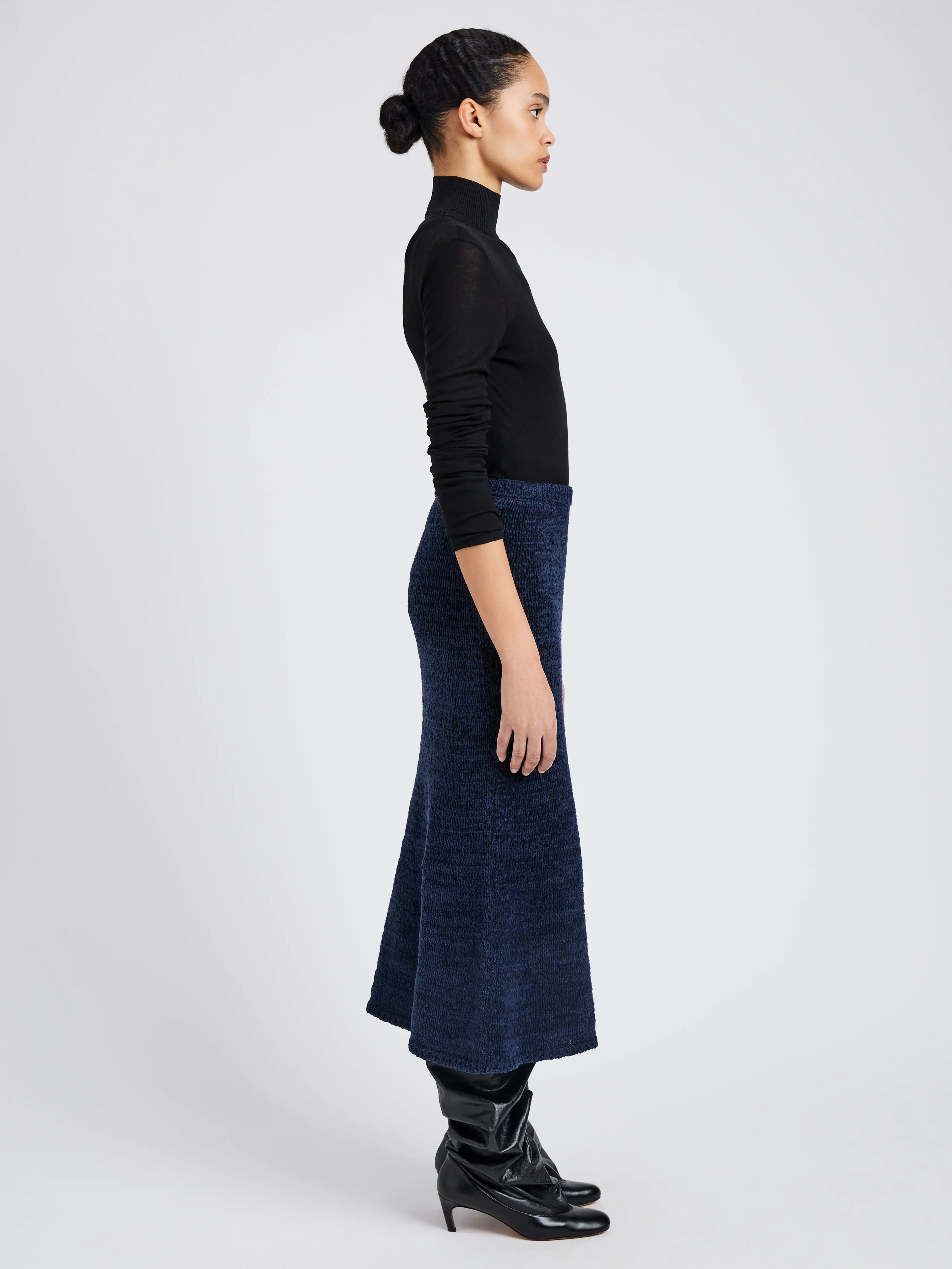 Kerry Skirt in Marled Cotton sold by Proenza Schouler product image thumbnail 3