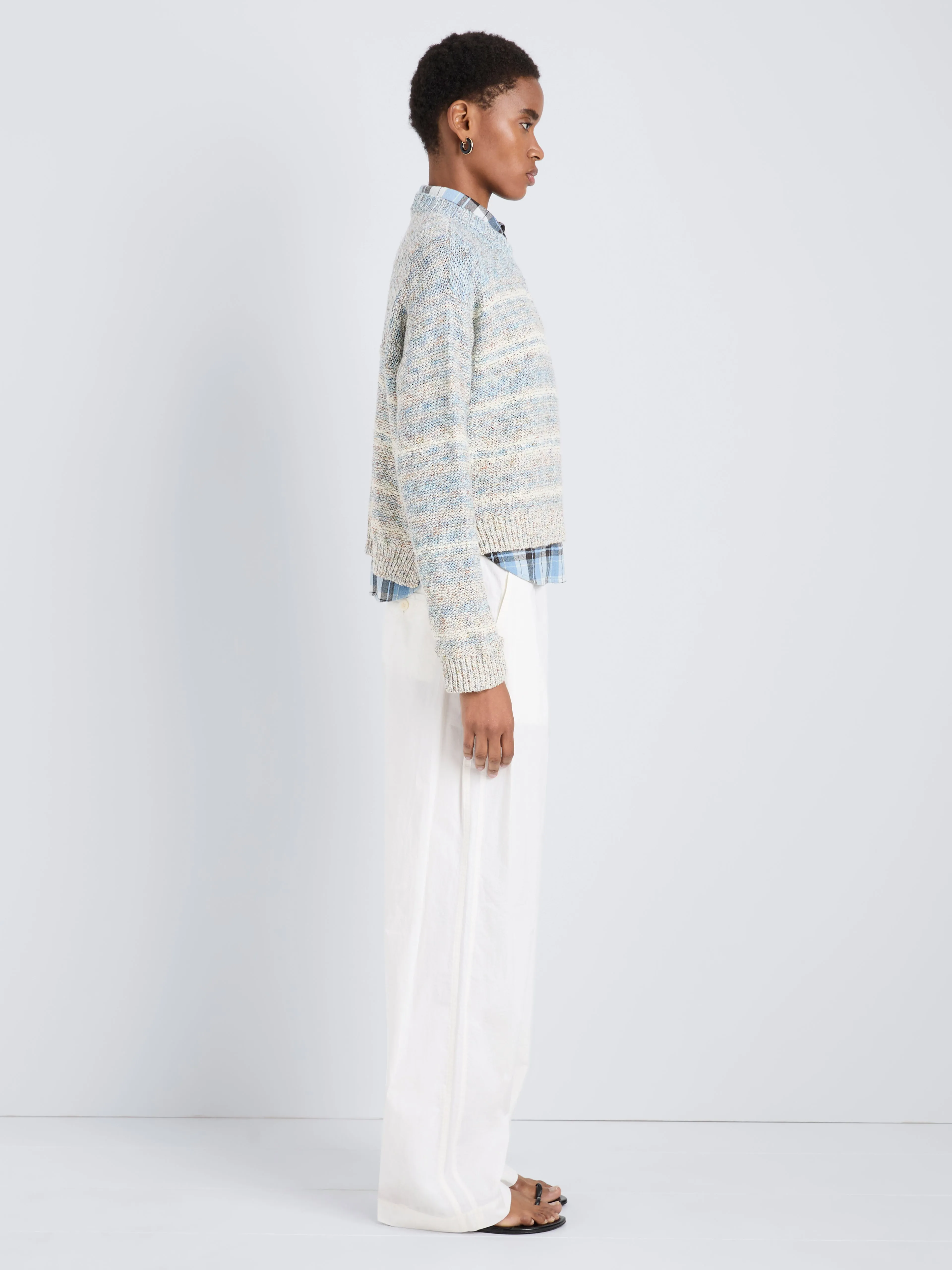 Ivara Sweater in Space Dye sold by Proenza Schouler product image thumbnail 4