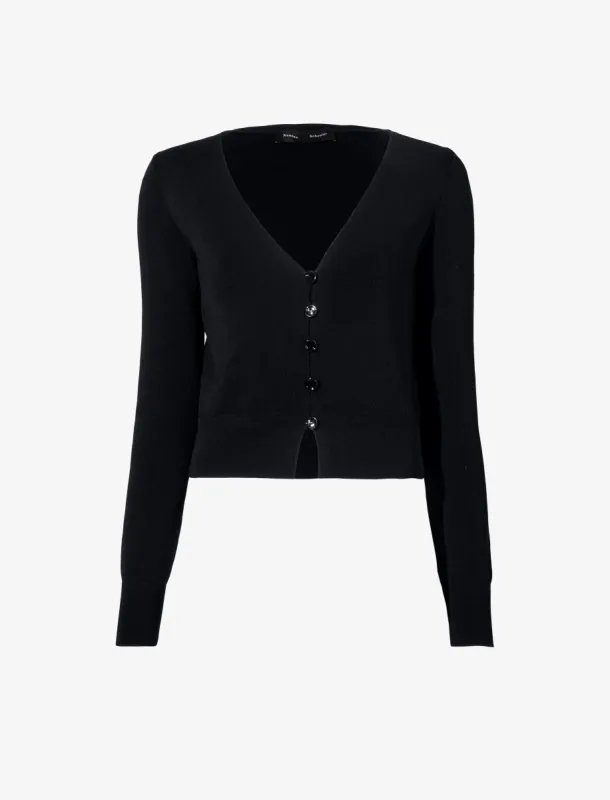 Addie Cardigan in Silk Viscose made by Proenza Schouler