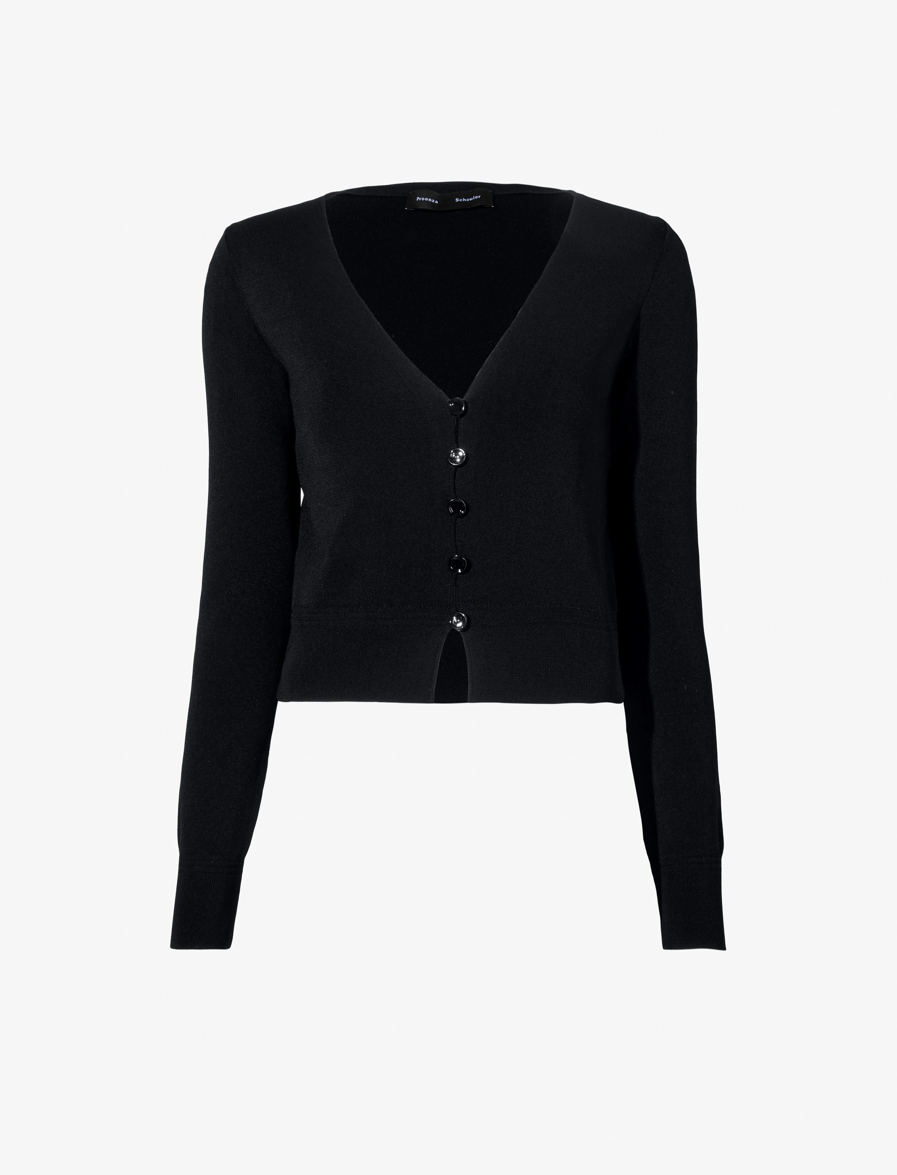 Addie Cardigan in Silk Viscose sold by Proenza Schouler