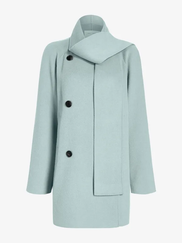 Brisa Coat in Lightweight Double Face Wool made by Proenza Schouler