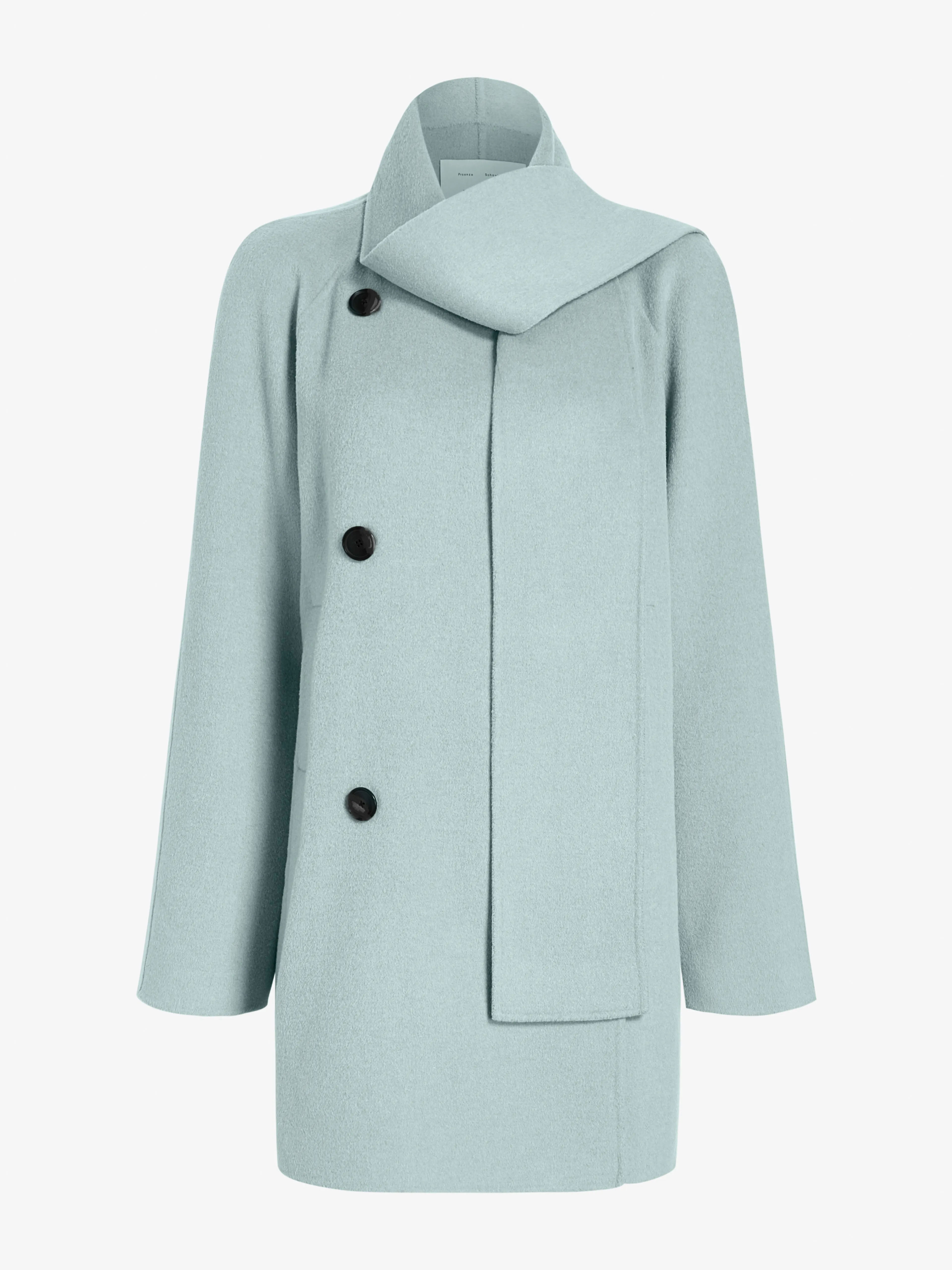 Brisa Coat in Lightweight Double Face Wool sold by Proenza Schouler