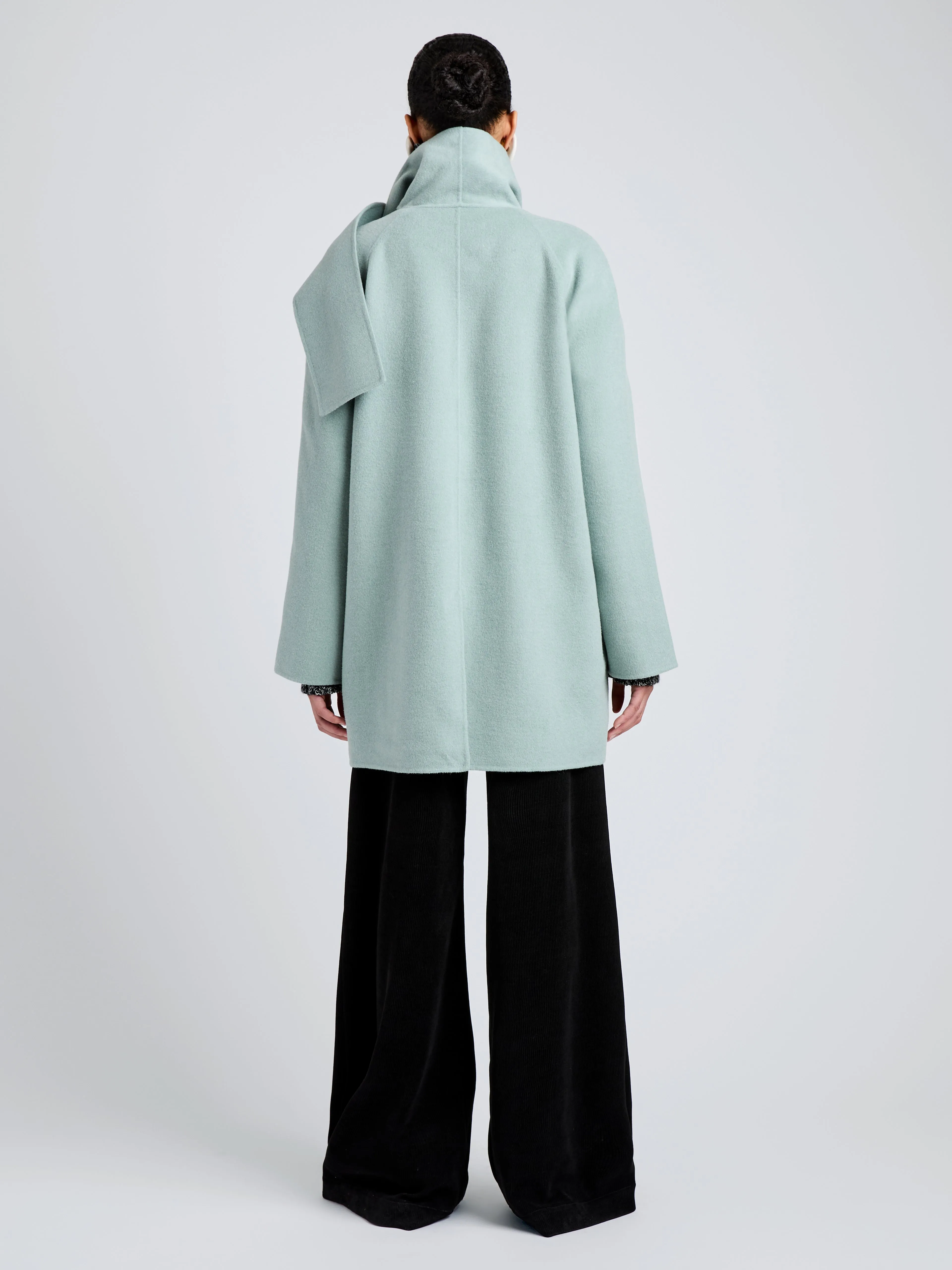 Brisa Coat in Lightweight Double Face Wool sold by Proenza Schouler product image thumbnail 5