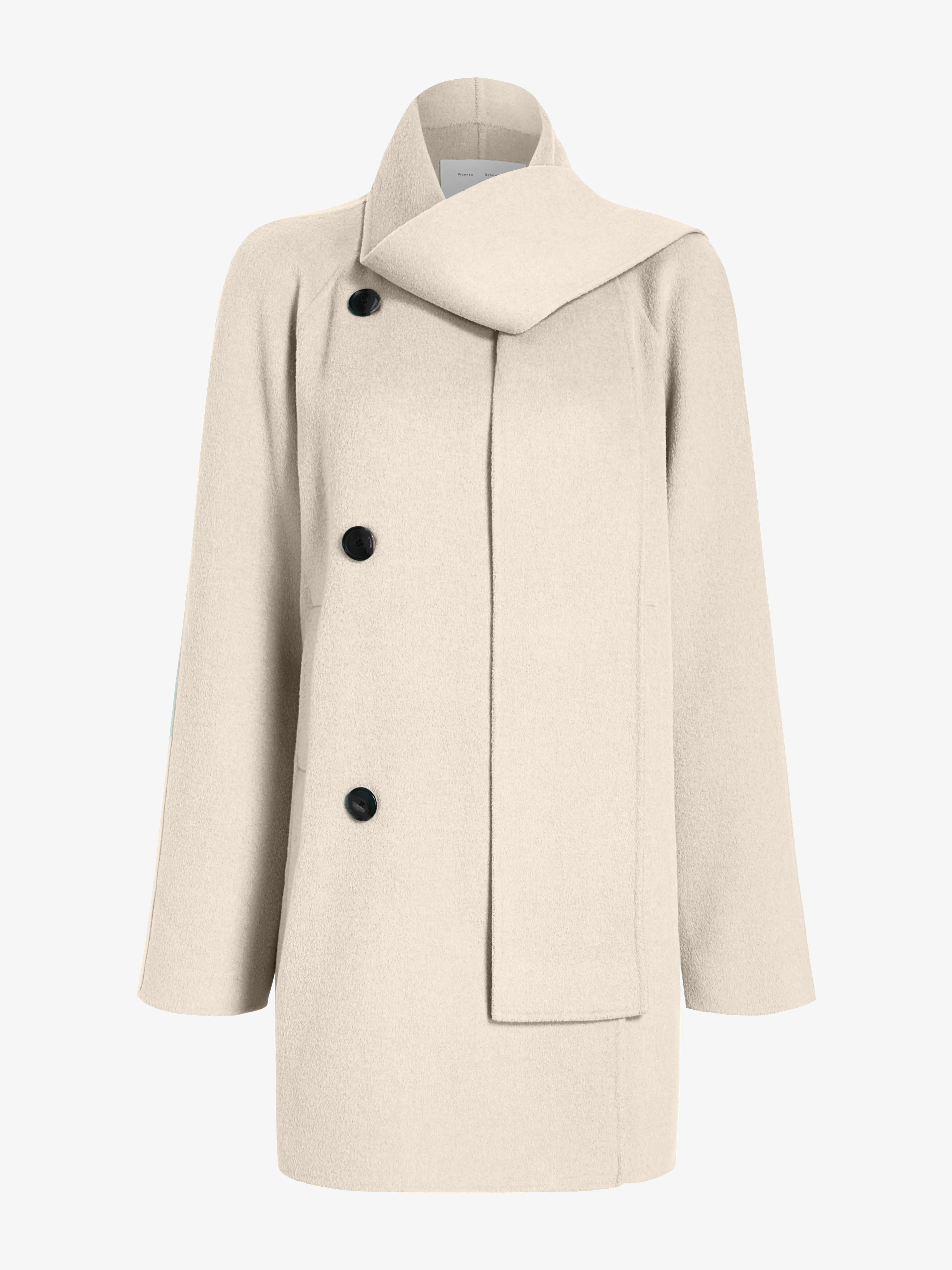 Brisa Coat in Lightweight Double Face Wool sold by Proenza Schouler