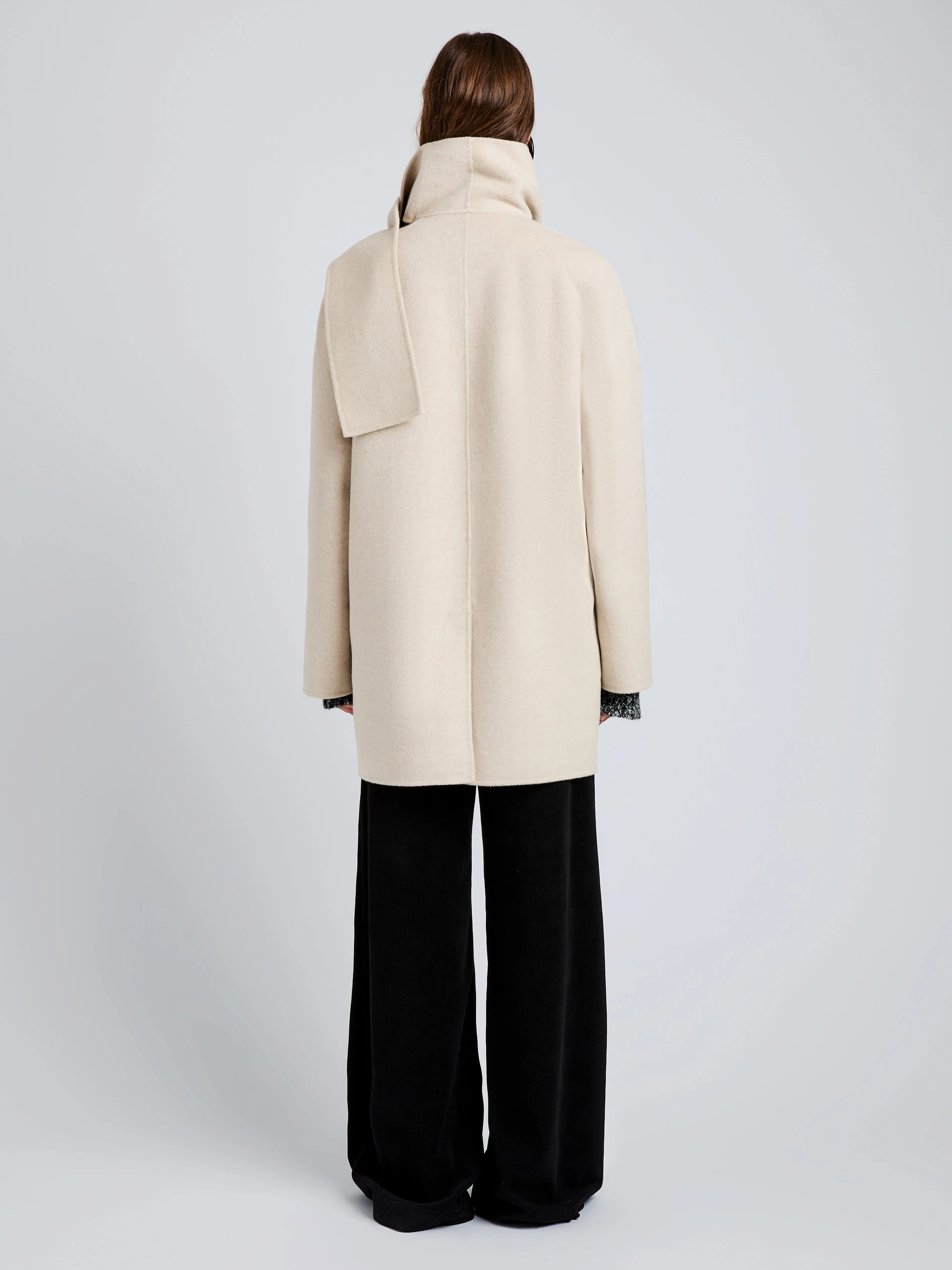 Brisa Coat in Lightweight Double Face Wool sold by Proenza Schouler product image thumbnail 5