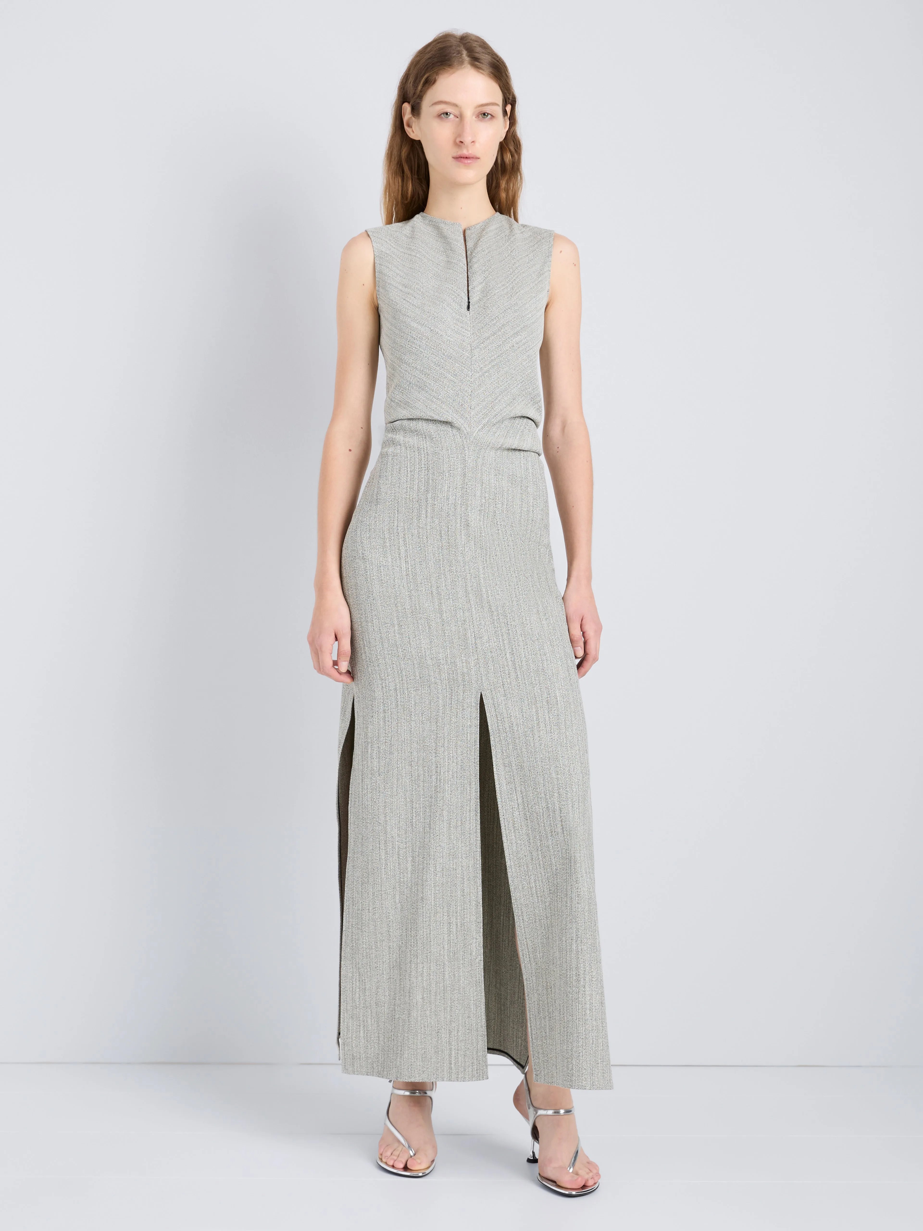 Selene Dress in Static Suiting sold by Proenza Schouler product image thumbnail 2
