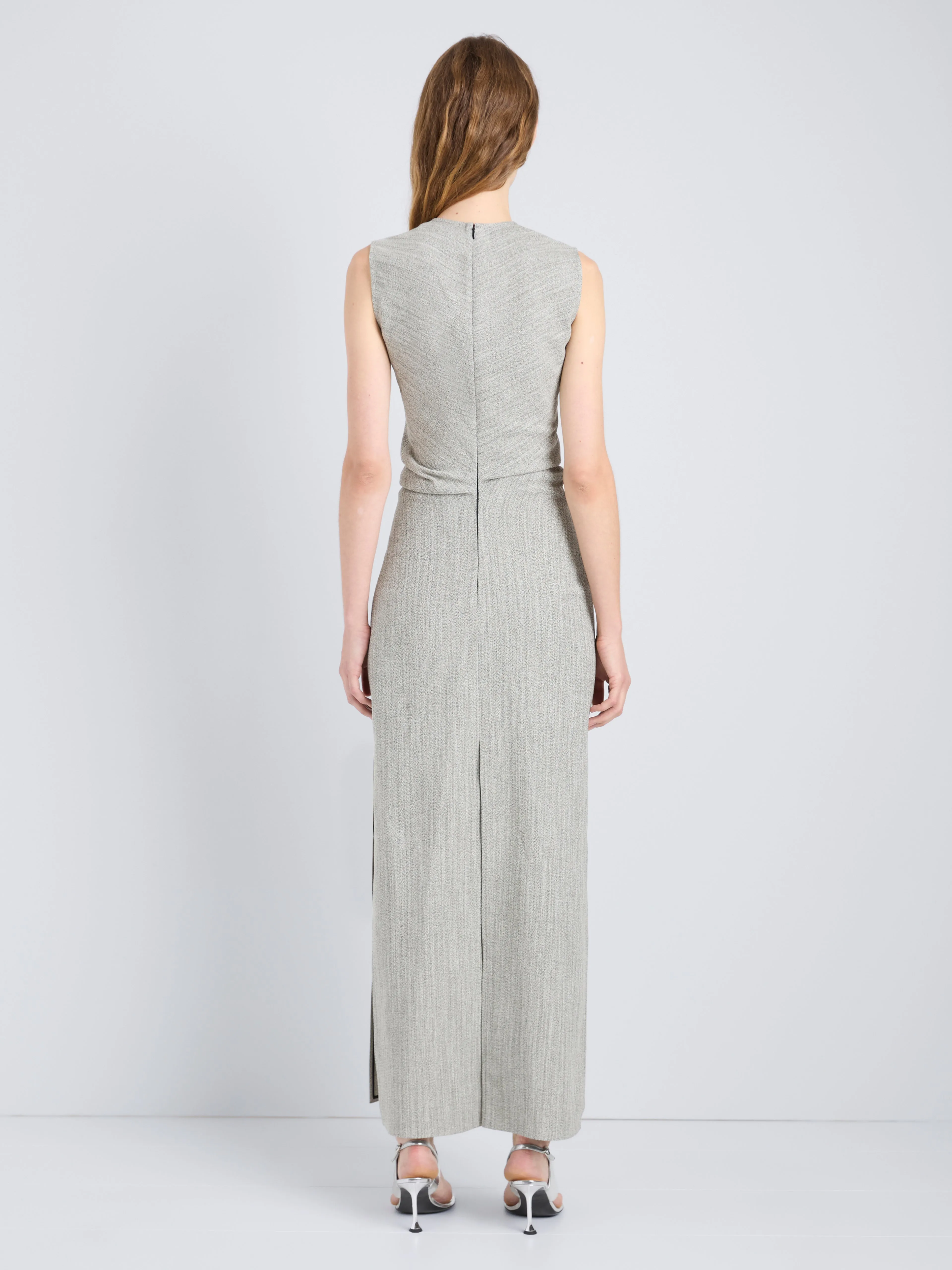 Selene Dress in Static Suiting sold by Proenza Schouler product image thumbnail 4