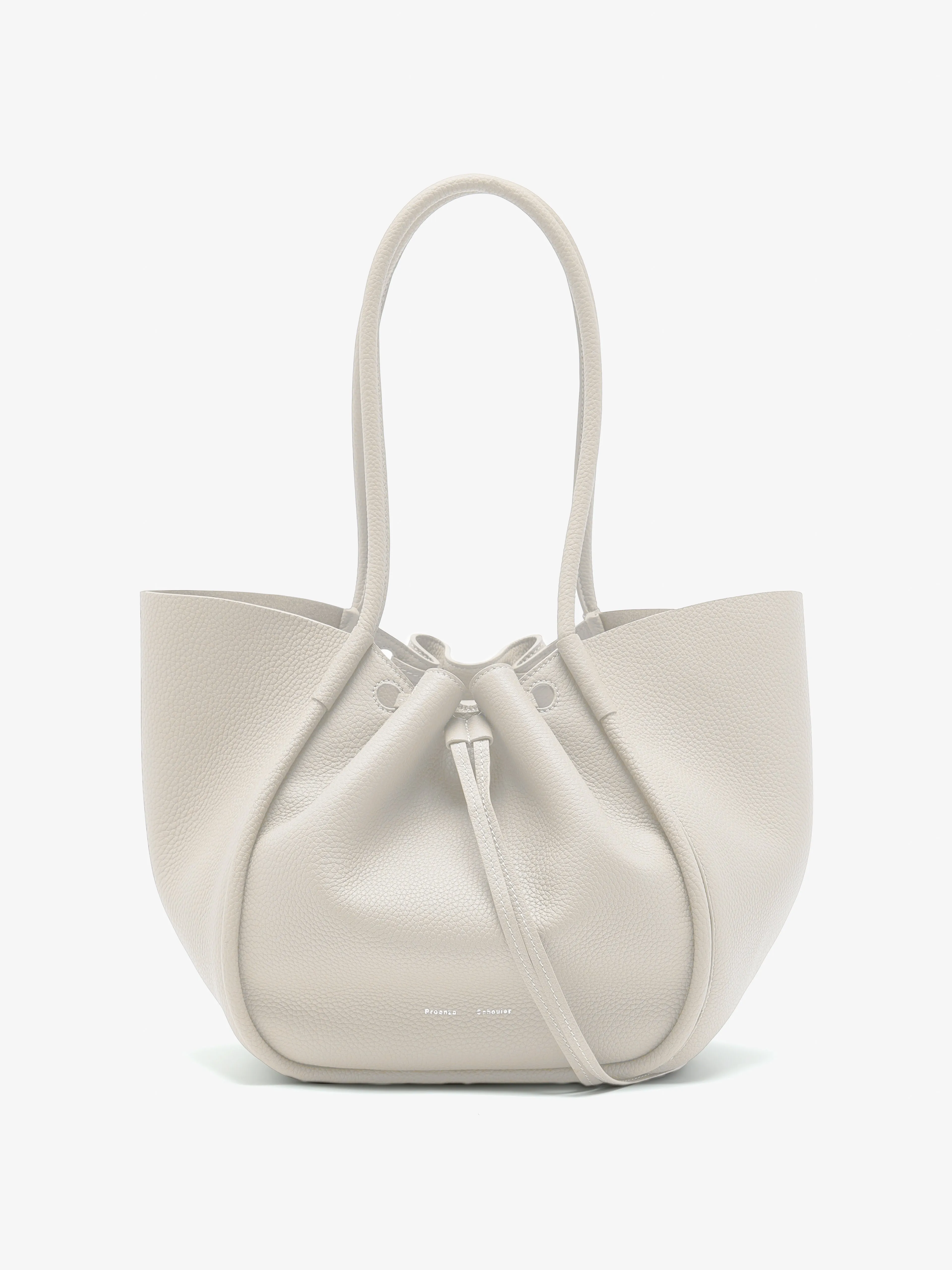 Large Ruched Tote in Soft Pebbled Calf sold by Proenza Schouler