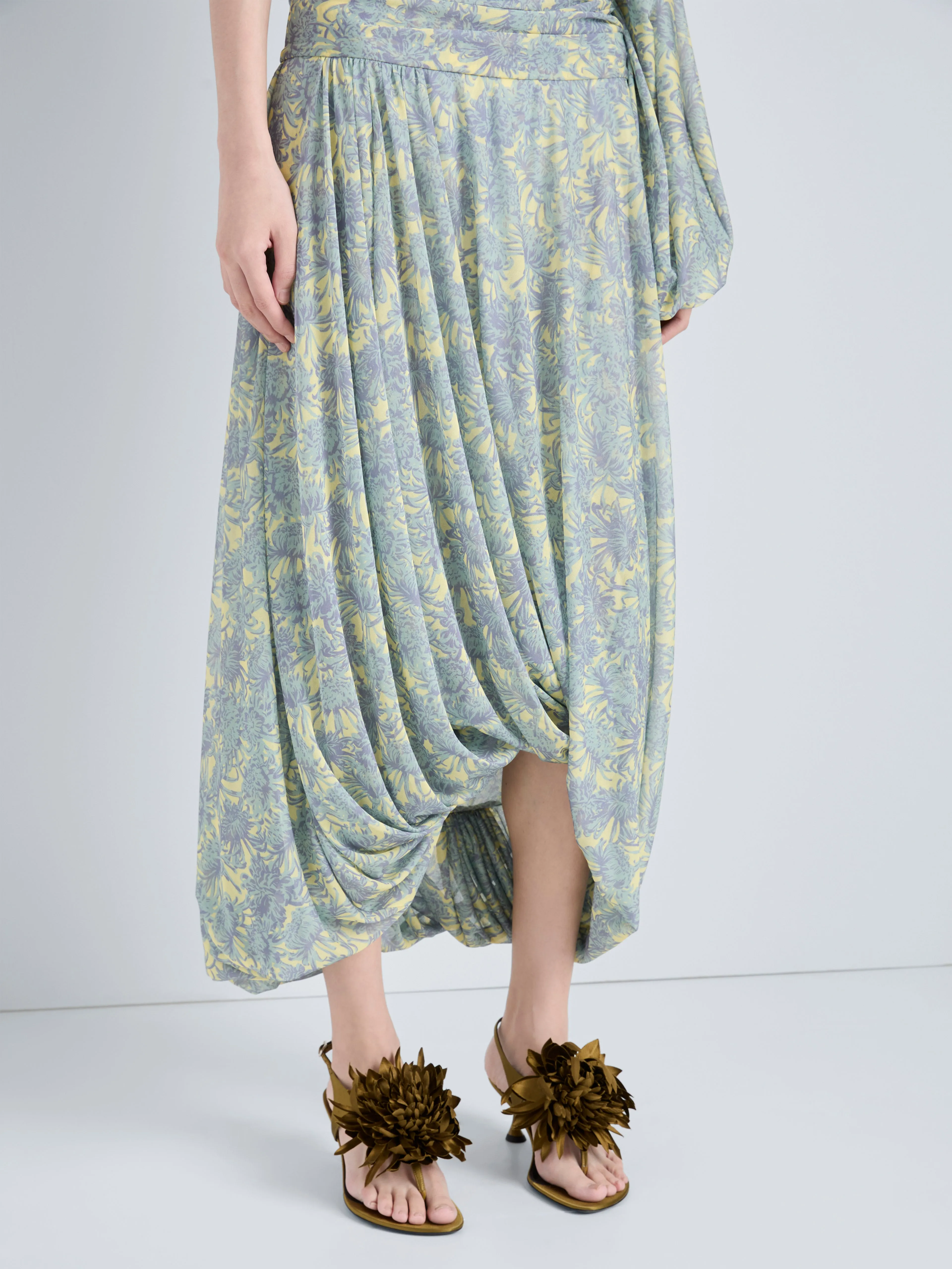 Tee Thong Flower Sandals in Satin sold by Proenza Schouler product image thumbnail 4