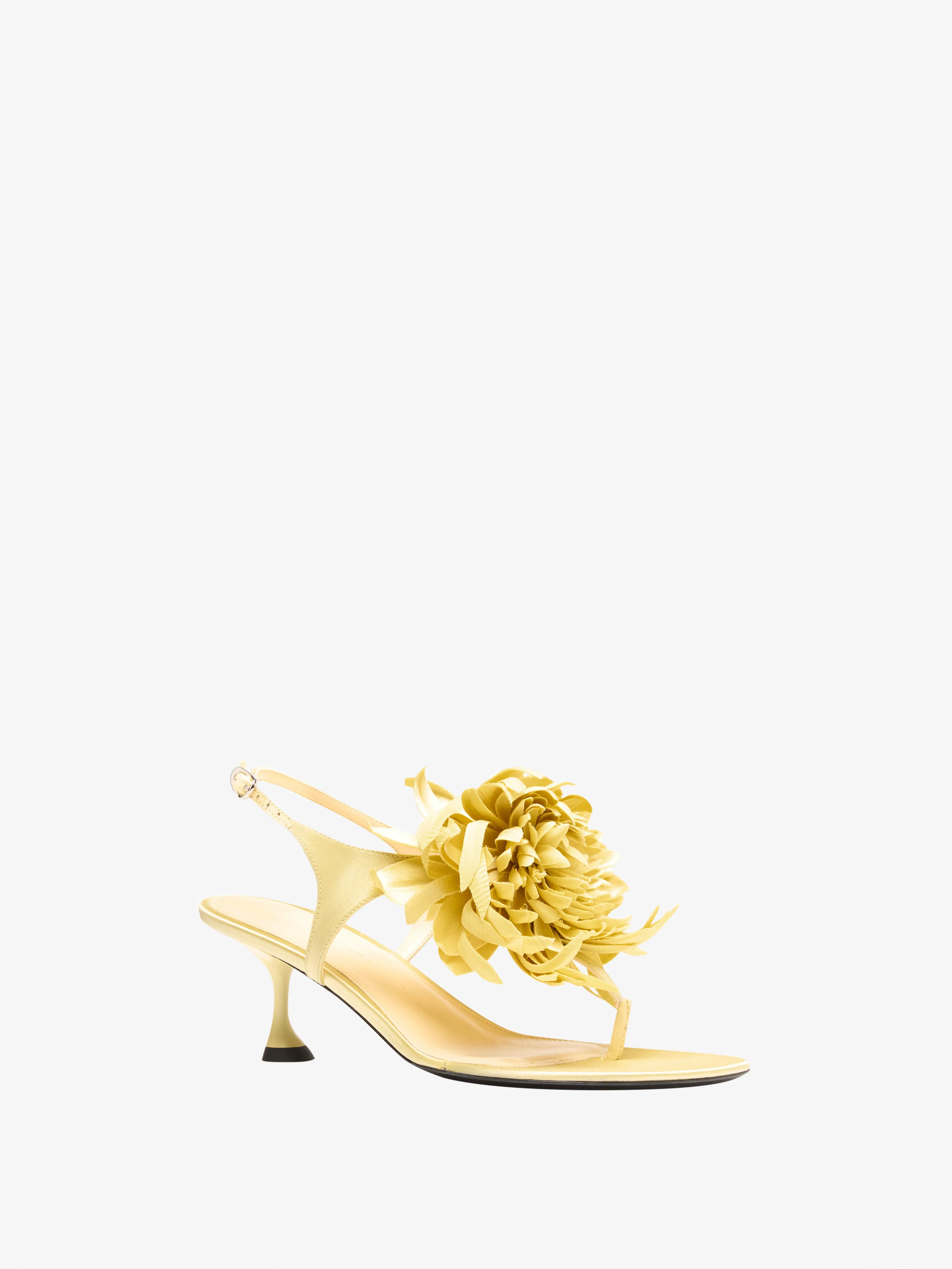 Tee Thong Flower Sandals in Satin sold by Proenza Schouler product image thumbnail 2