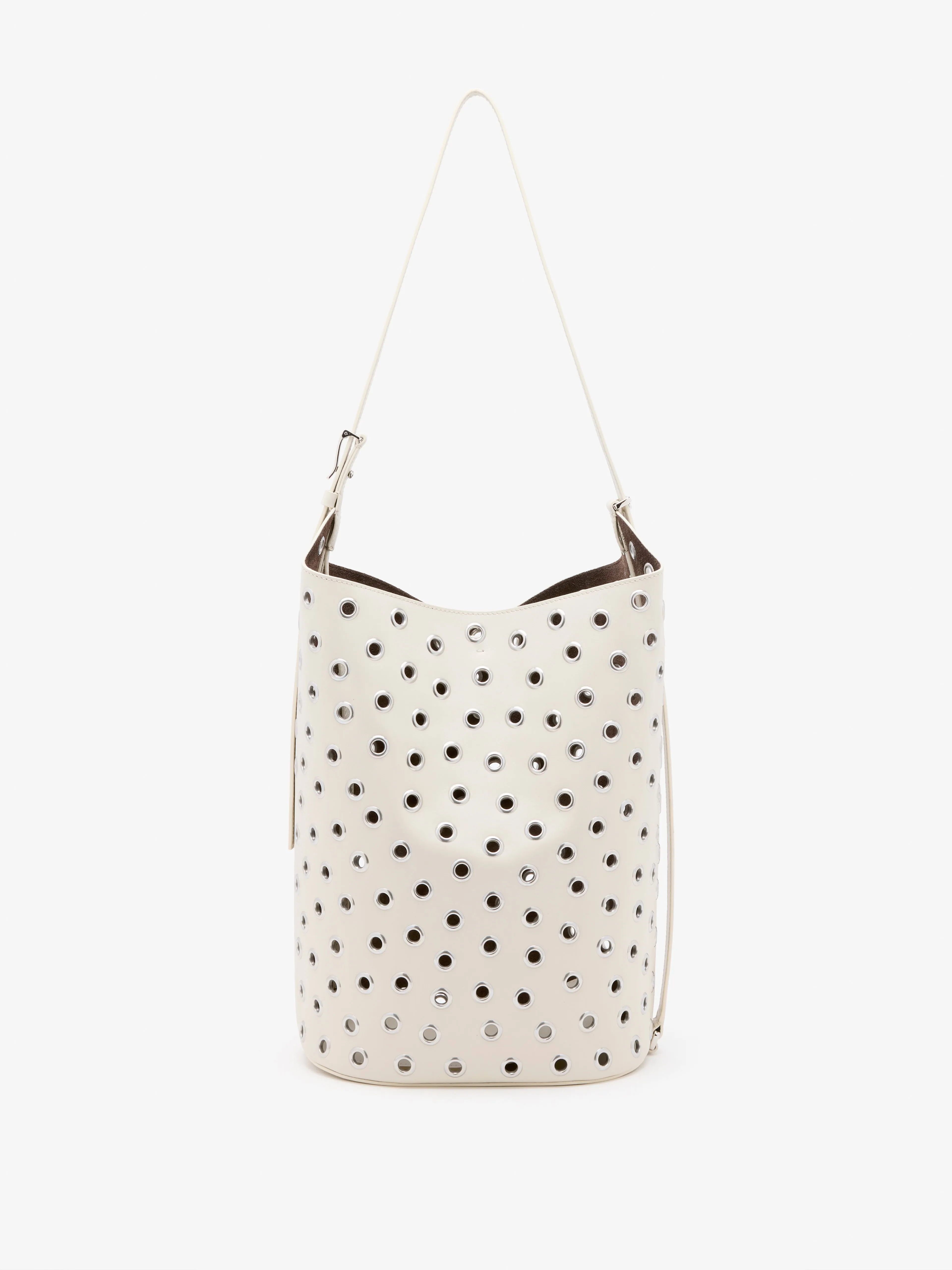 Brant Bucket Bag in Eyelet Covered Smooth Calf sold by Proenza Schouler product image thumbnail 4