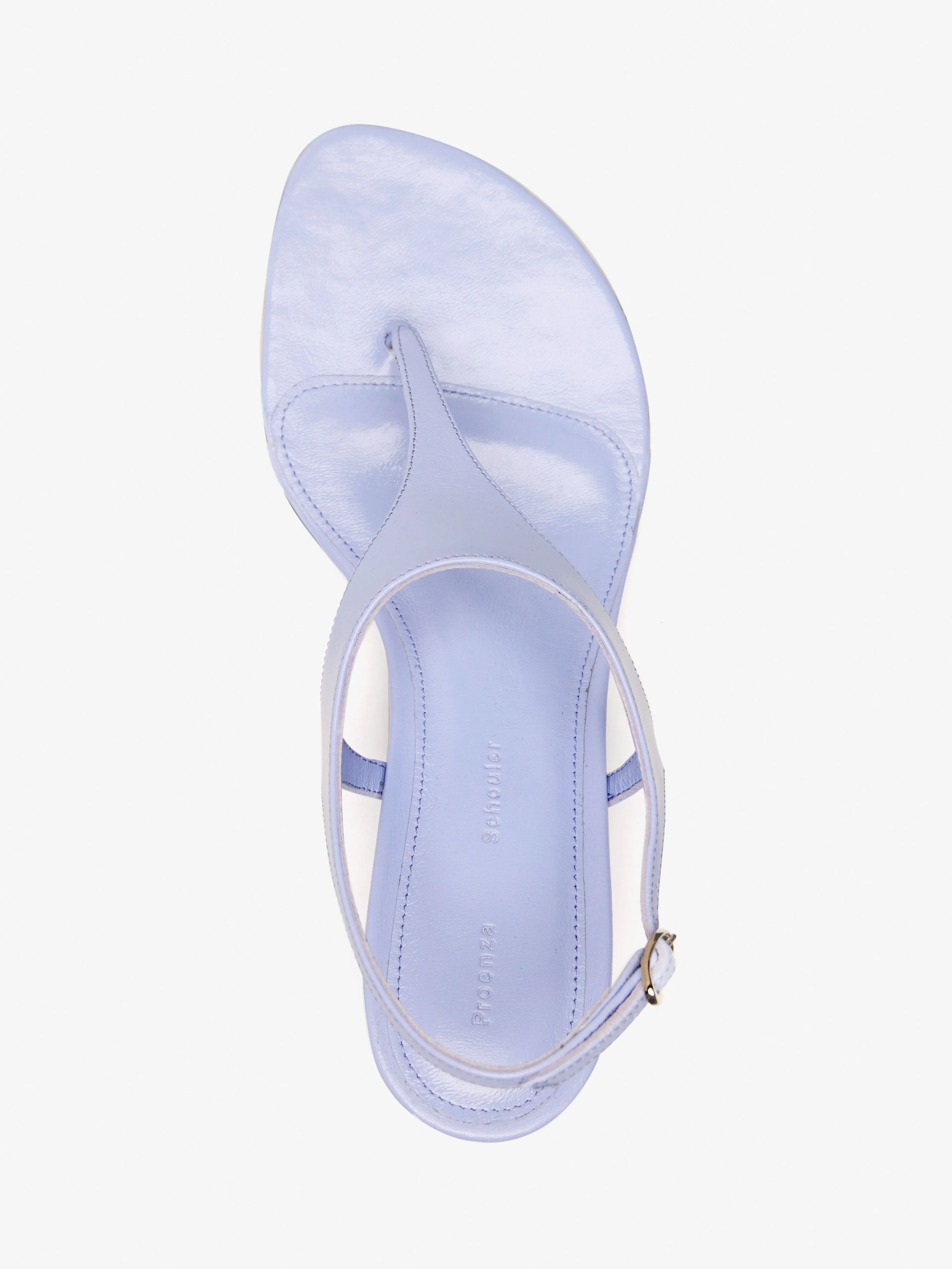 Tee Thong Sandals in Slick Nappa sold by Proenza Schouler product image thumbnail 2
