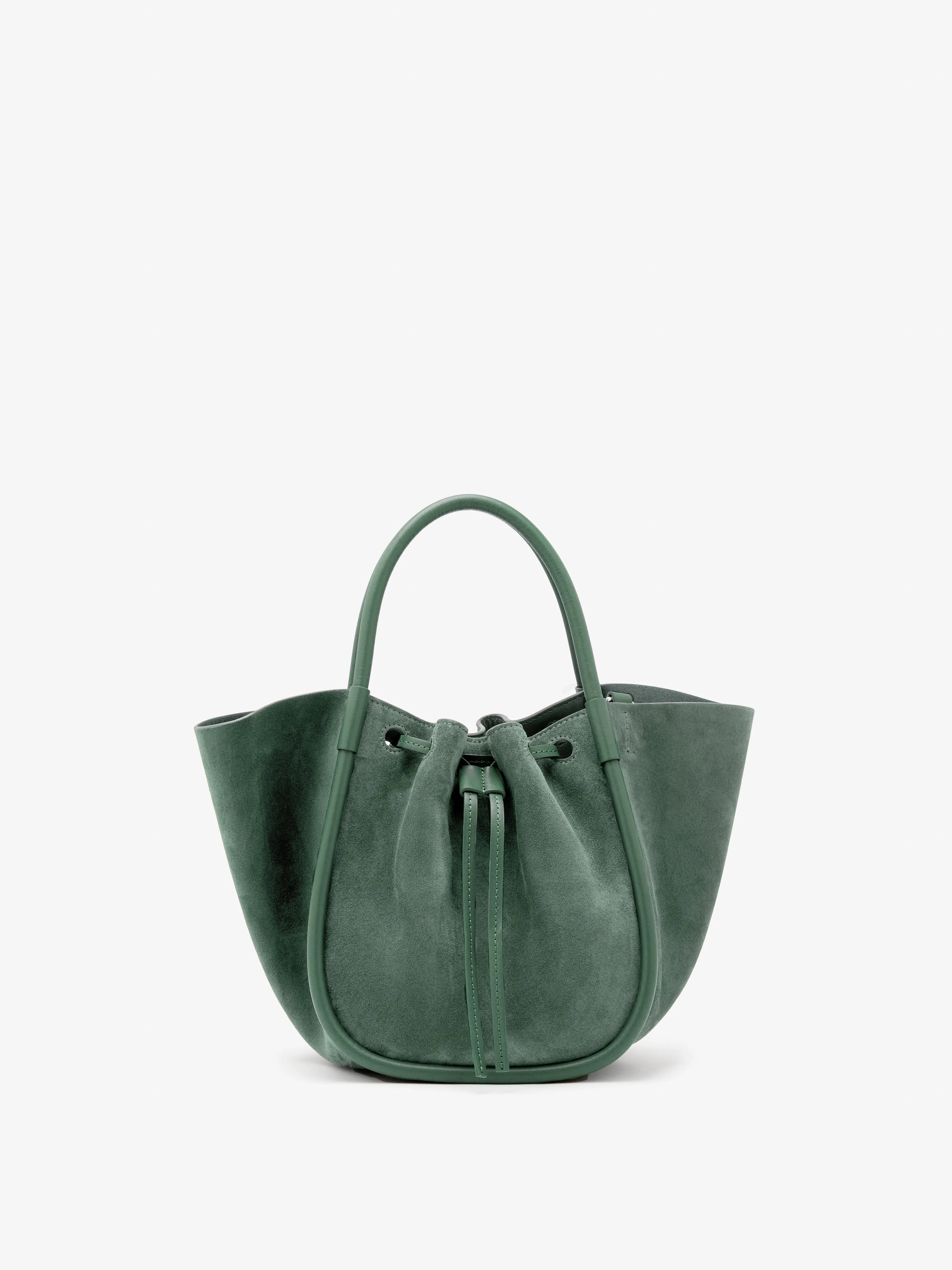 Small Ruched Tote in Soft Suede sold by Proenza Schouler