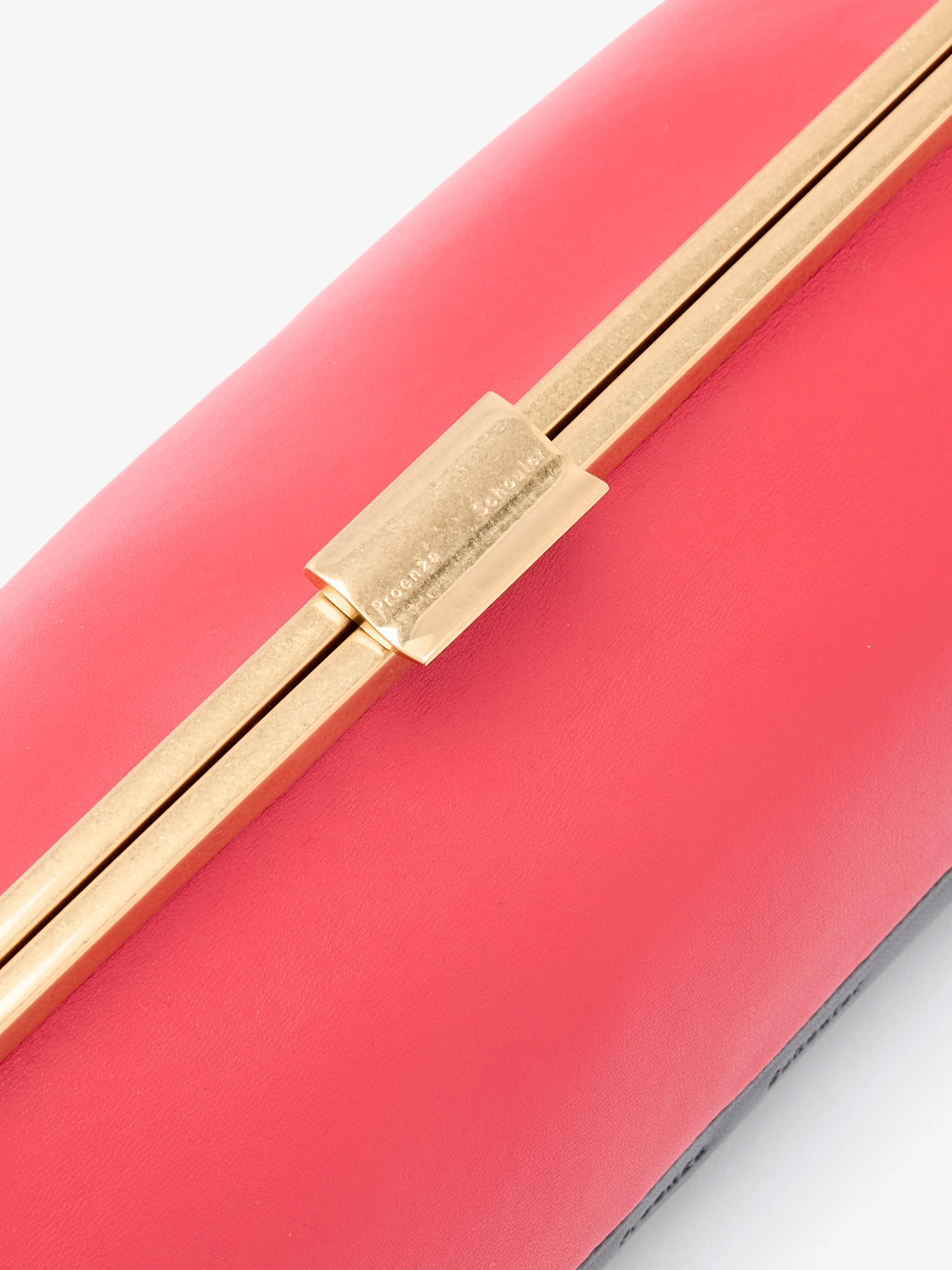 Armory Clutch in Striped Nappa Plonge sold by Proenza Schouler product image thumbnail 4