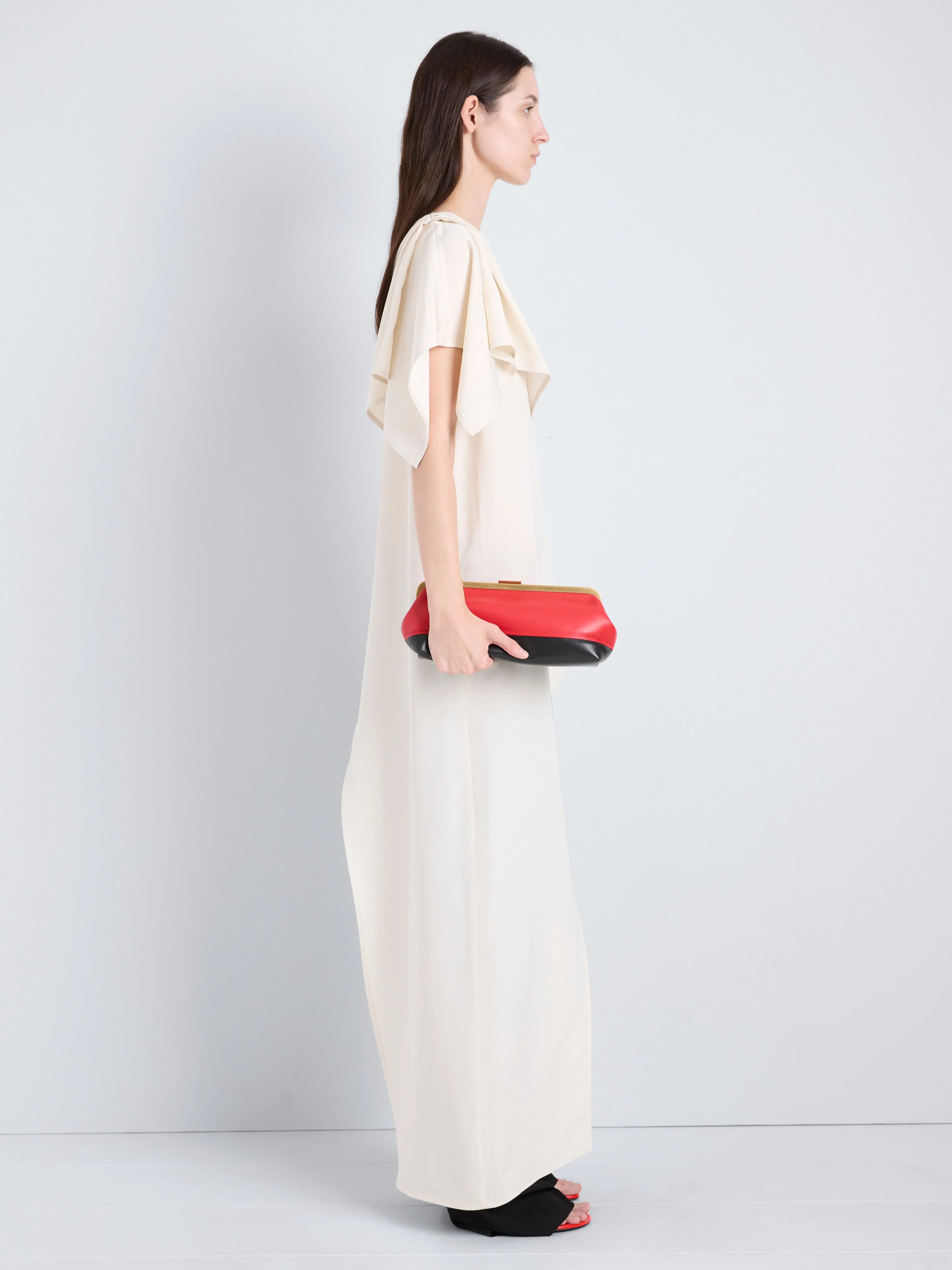 Armory Clutch in Striped Nappa Plonge sold by Proenza Schouler product image thumbnail 2