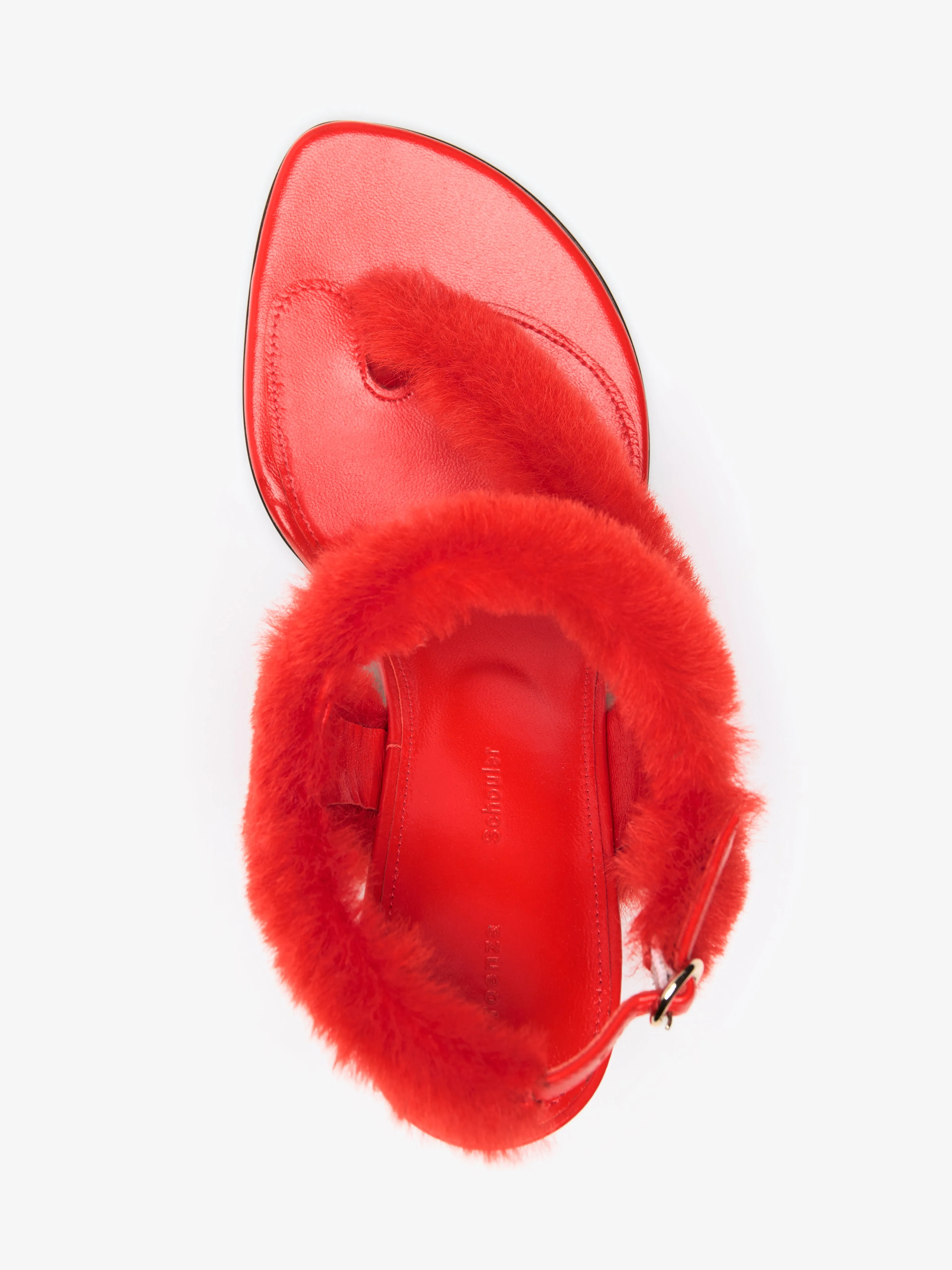 Tee Thong Sandals in Shearling sold by Proenza Schouler product image thumbnail 3