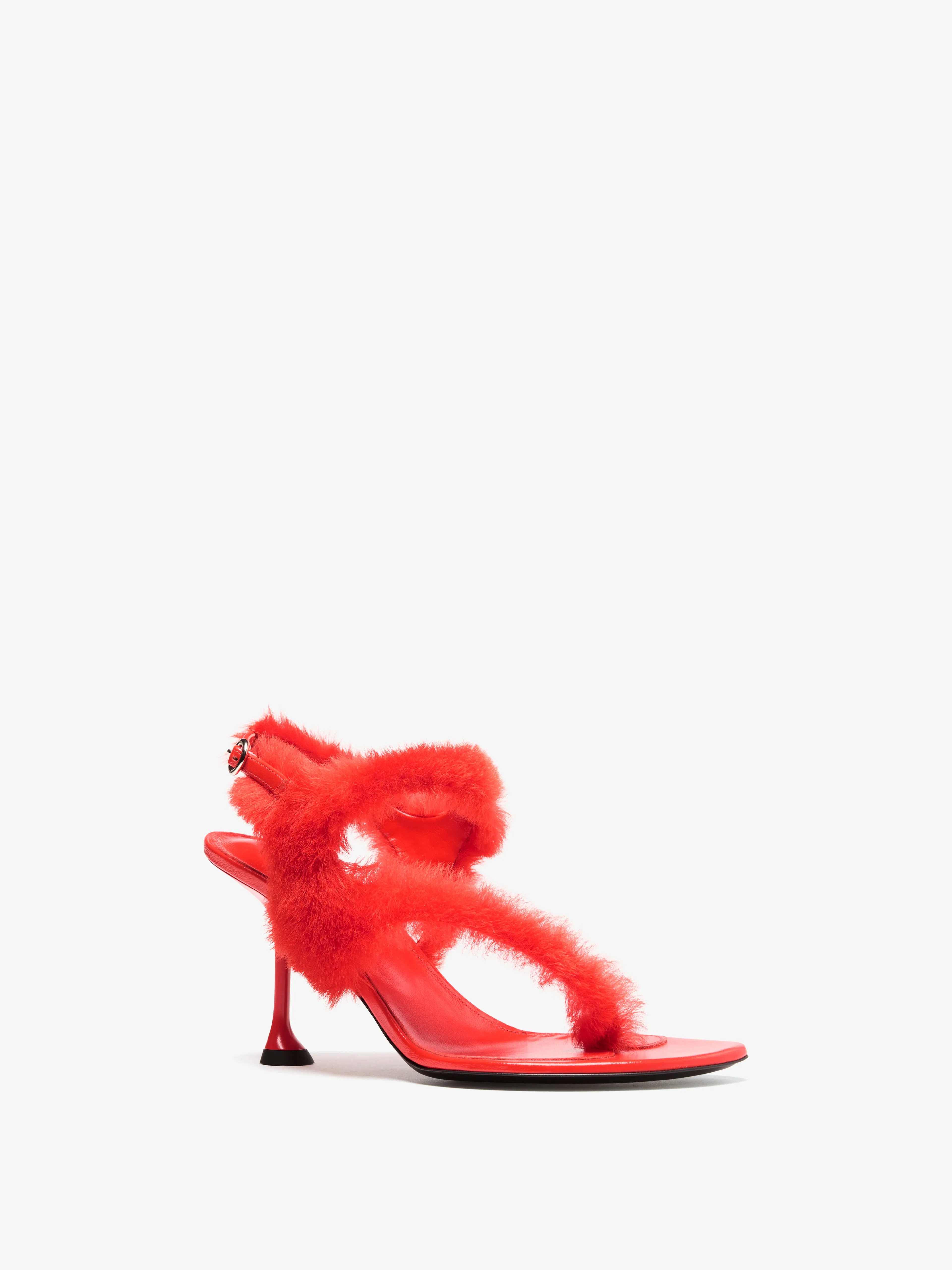 Tee Thong Sandals in Shearling sold by Proenza Schouler product image thumbnail 2