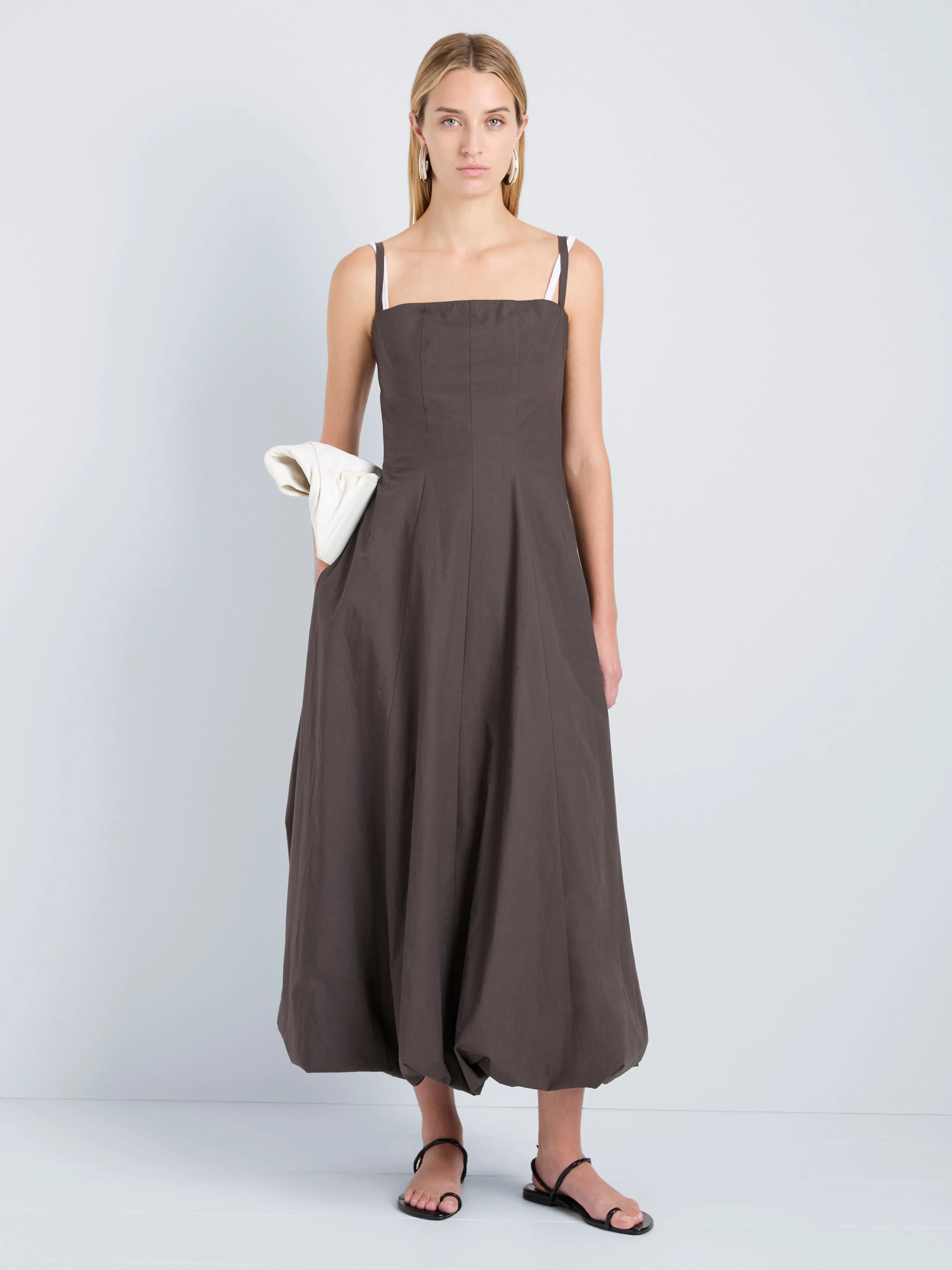 Ella Dress in Rumpled Cotton sold by Proenza Schouler product image thumbnail 2