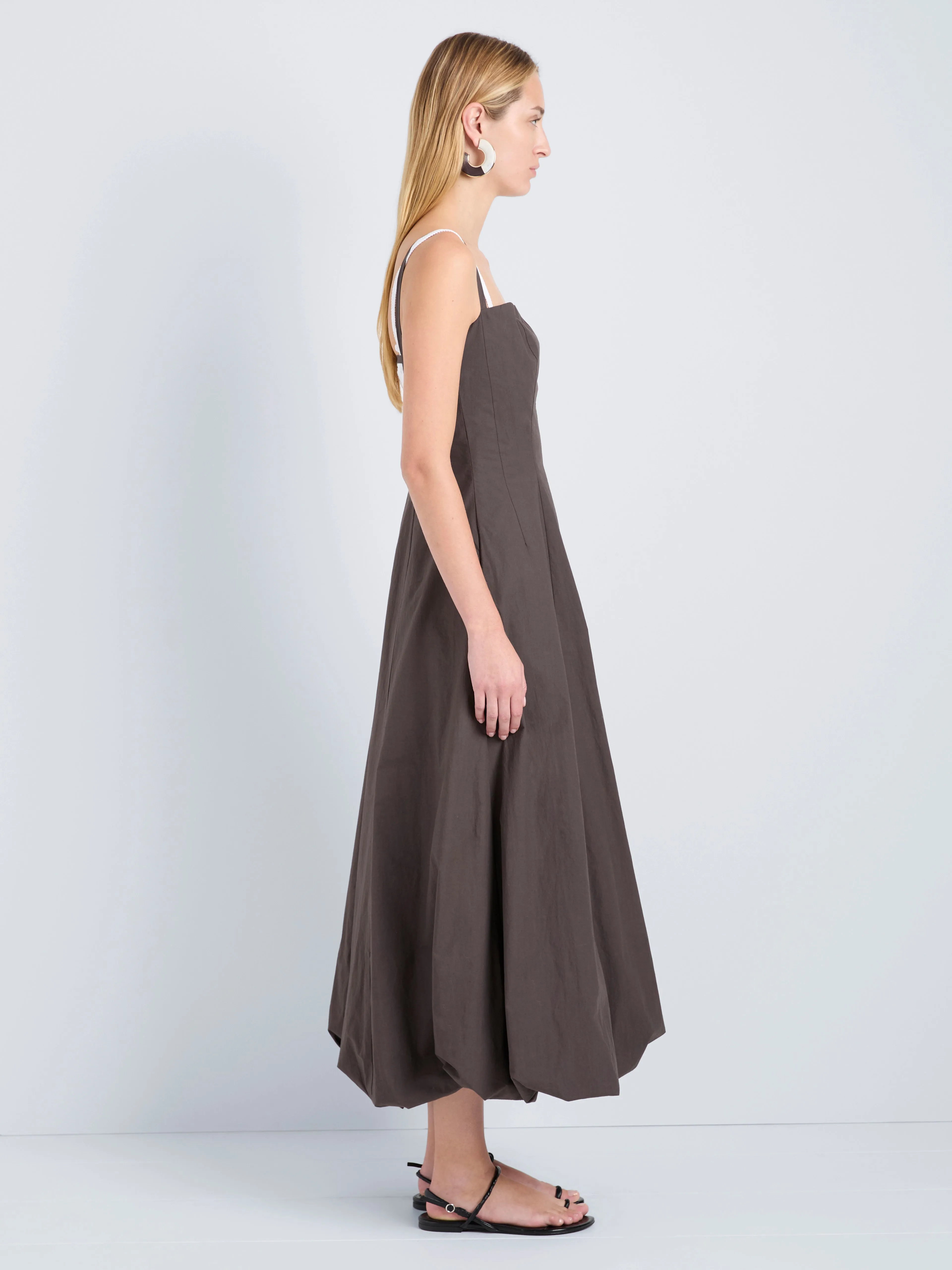 Ella Dress in Rumpled Cotton sold by Proenza Schouler product image thumbnail 3