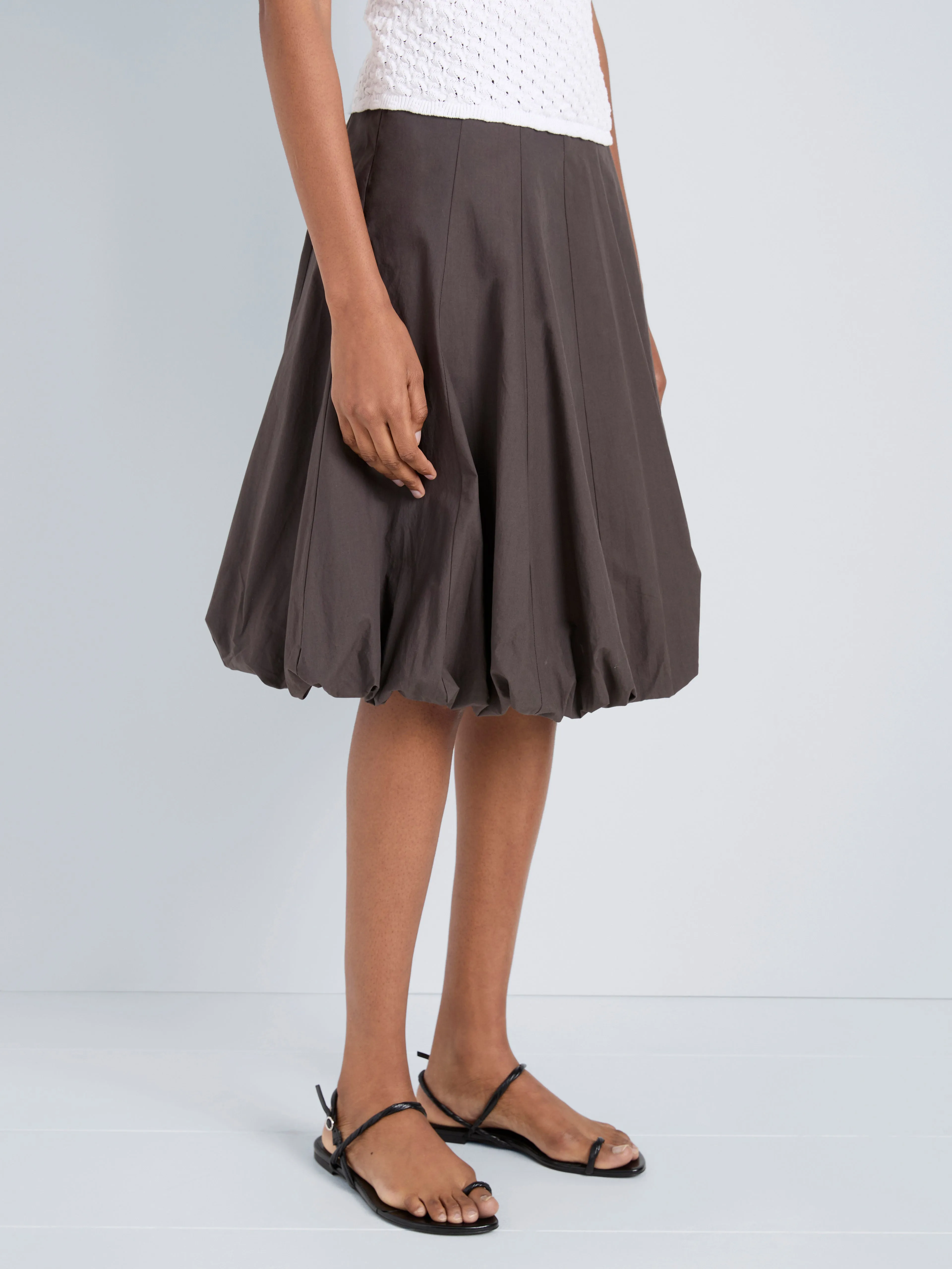 Kyra Skirt in Rumpled Cotton sold by Proenza Schouler product image thumbnail 5