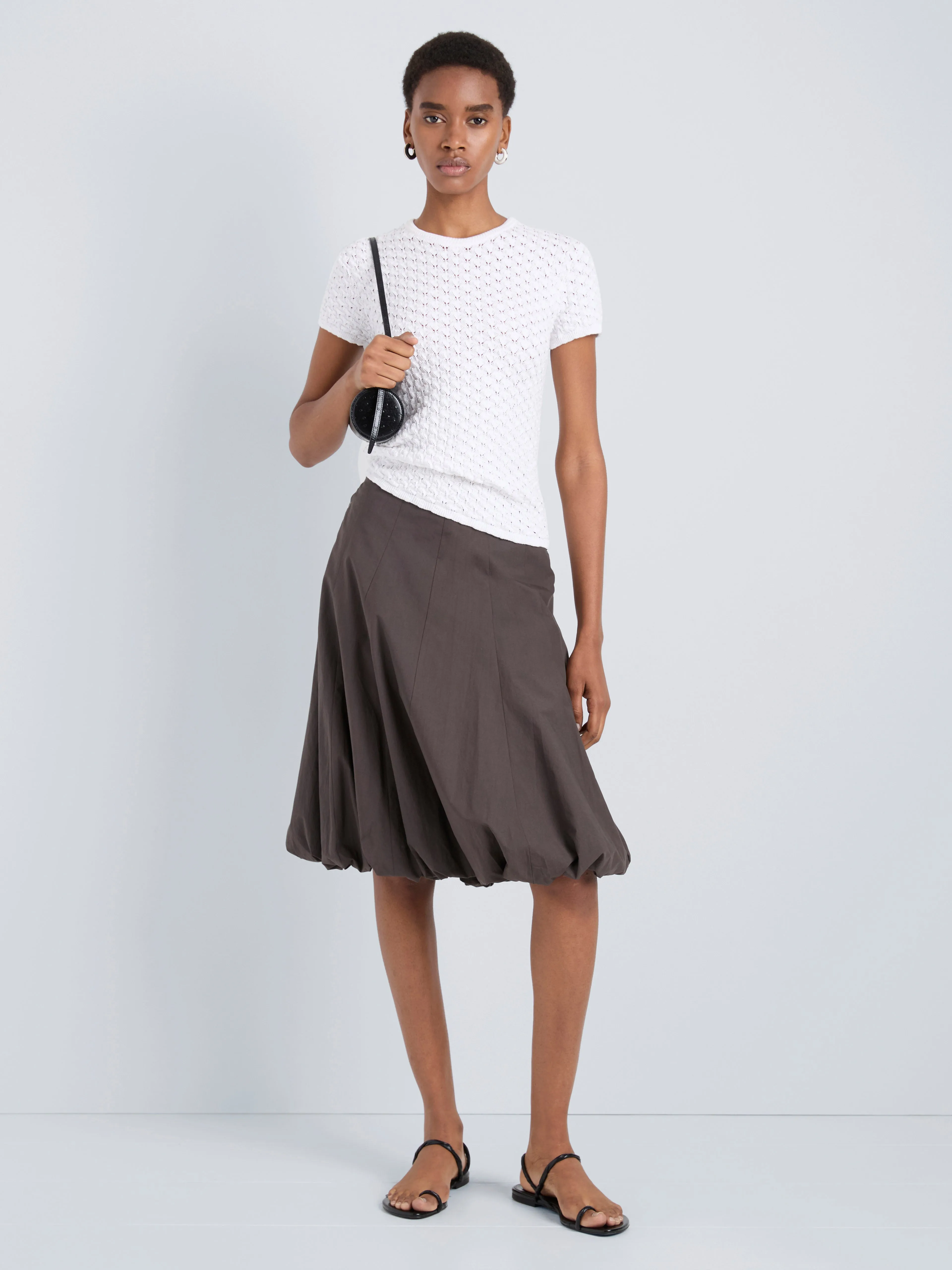 Kyra Skirt in Rumpled Cotton sold by Proenza Schouler product image thumbnail 2