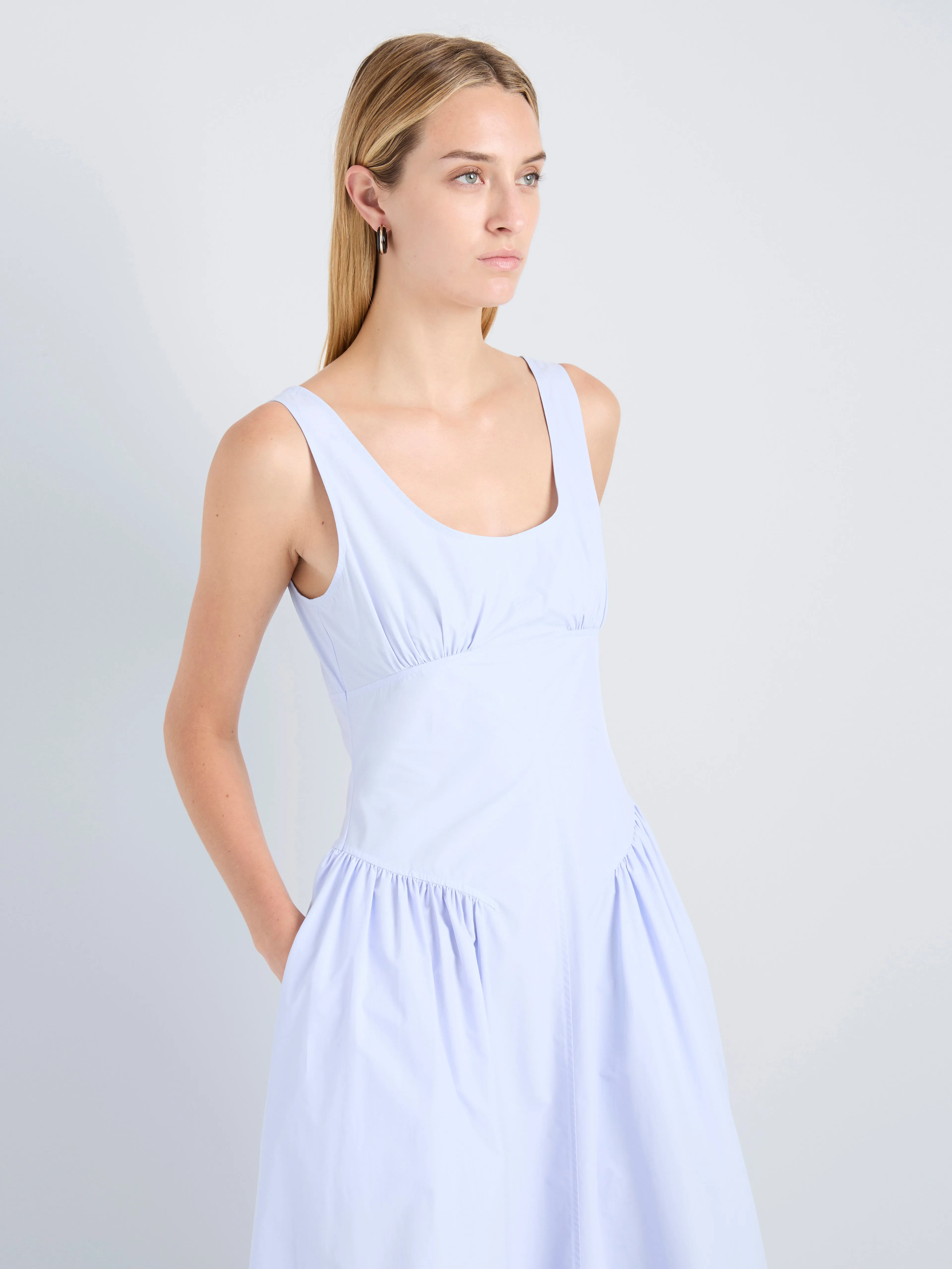 Kendall Dress in Tech Cotton sold by Proenza Schouler product image thumbnail 5