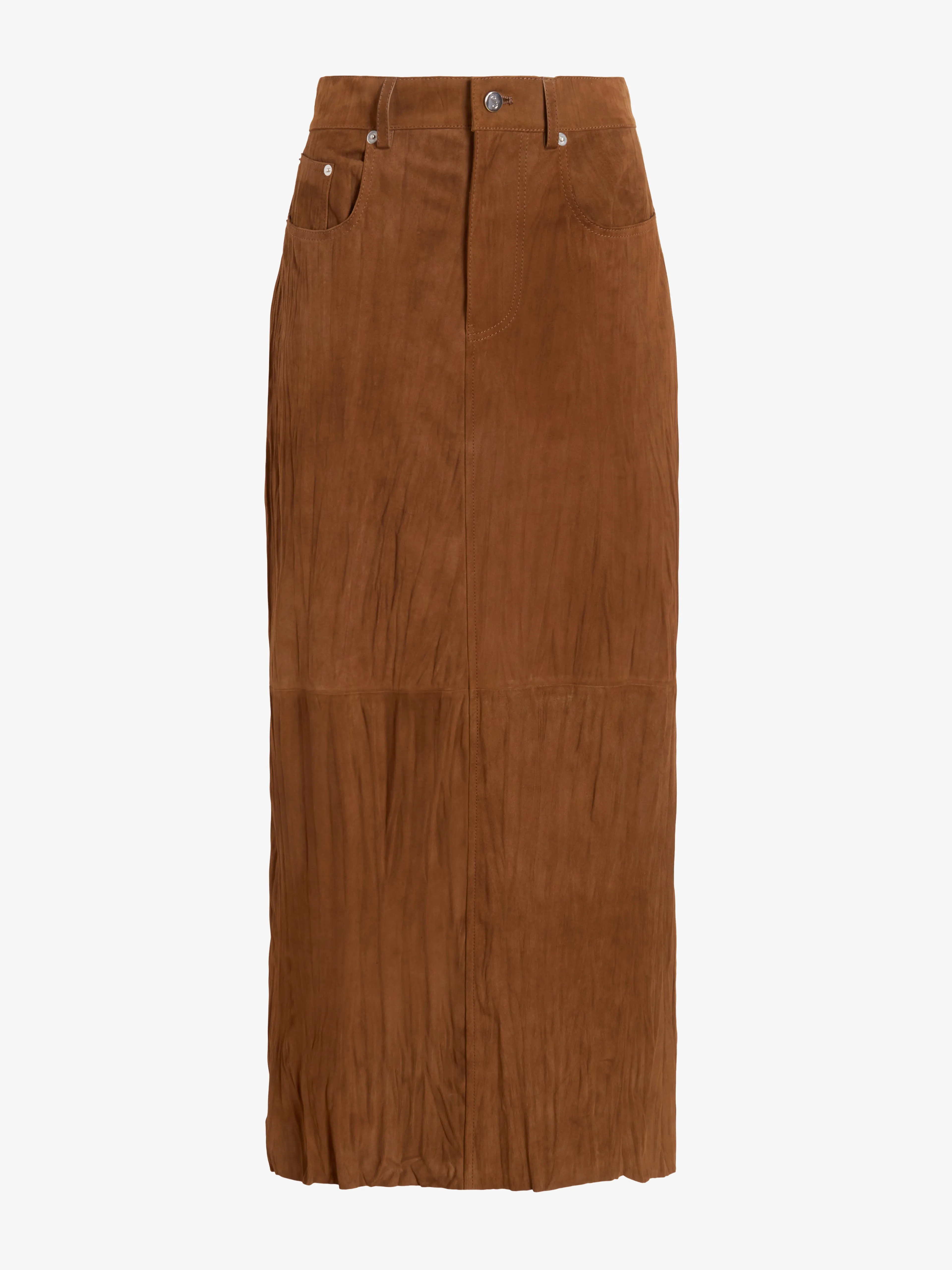 Nayah Skirt in Textured Suede sold by Proenza Schouler