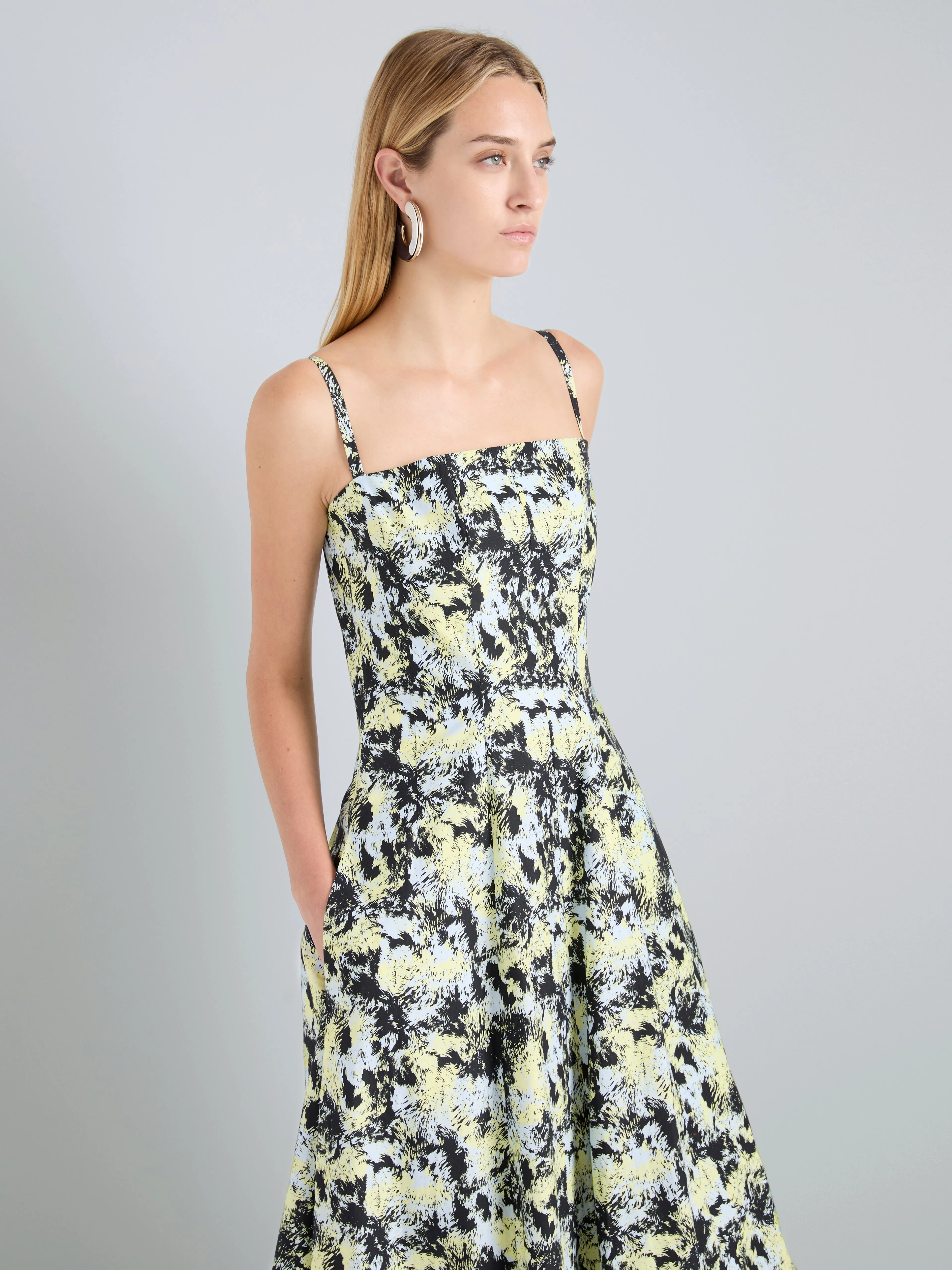 Tulah Dress in Printed Cotton sold by Proenza Schouler product image thumbnail 5