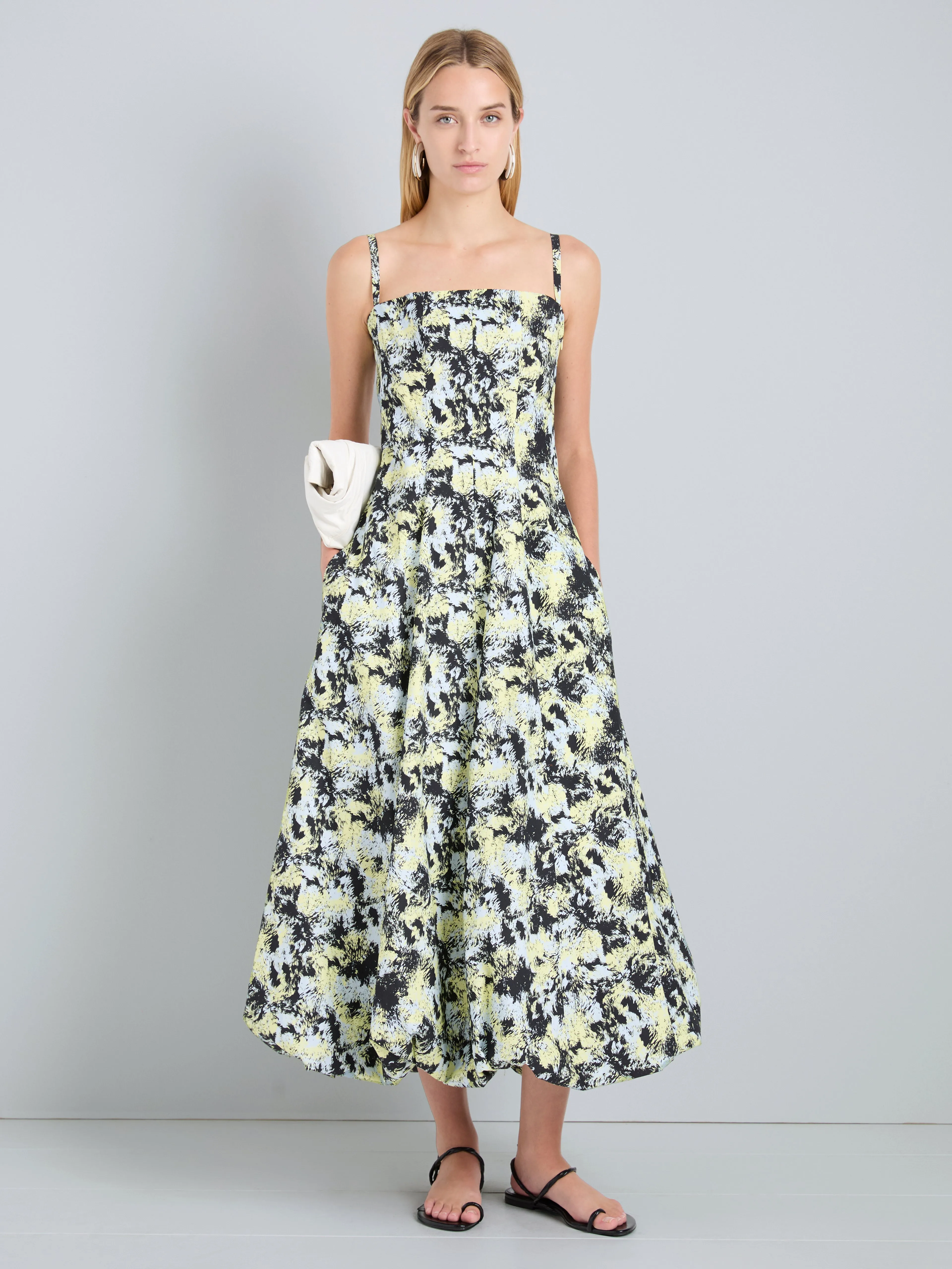 Tulah Dress in Printed Cotton sold by Proenza Schouler product image thumbnail 2