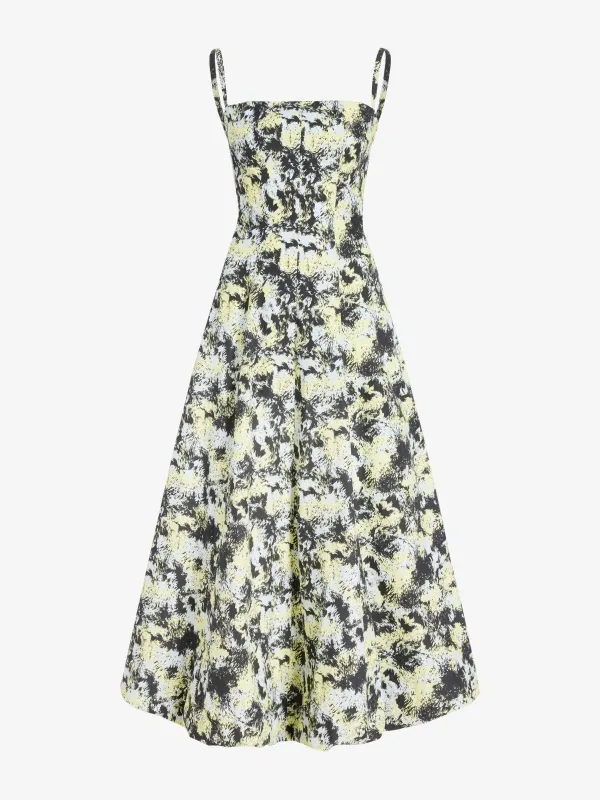 Tulah Dress in Printed Cotton made by Proenza Schouler